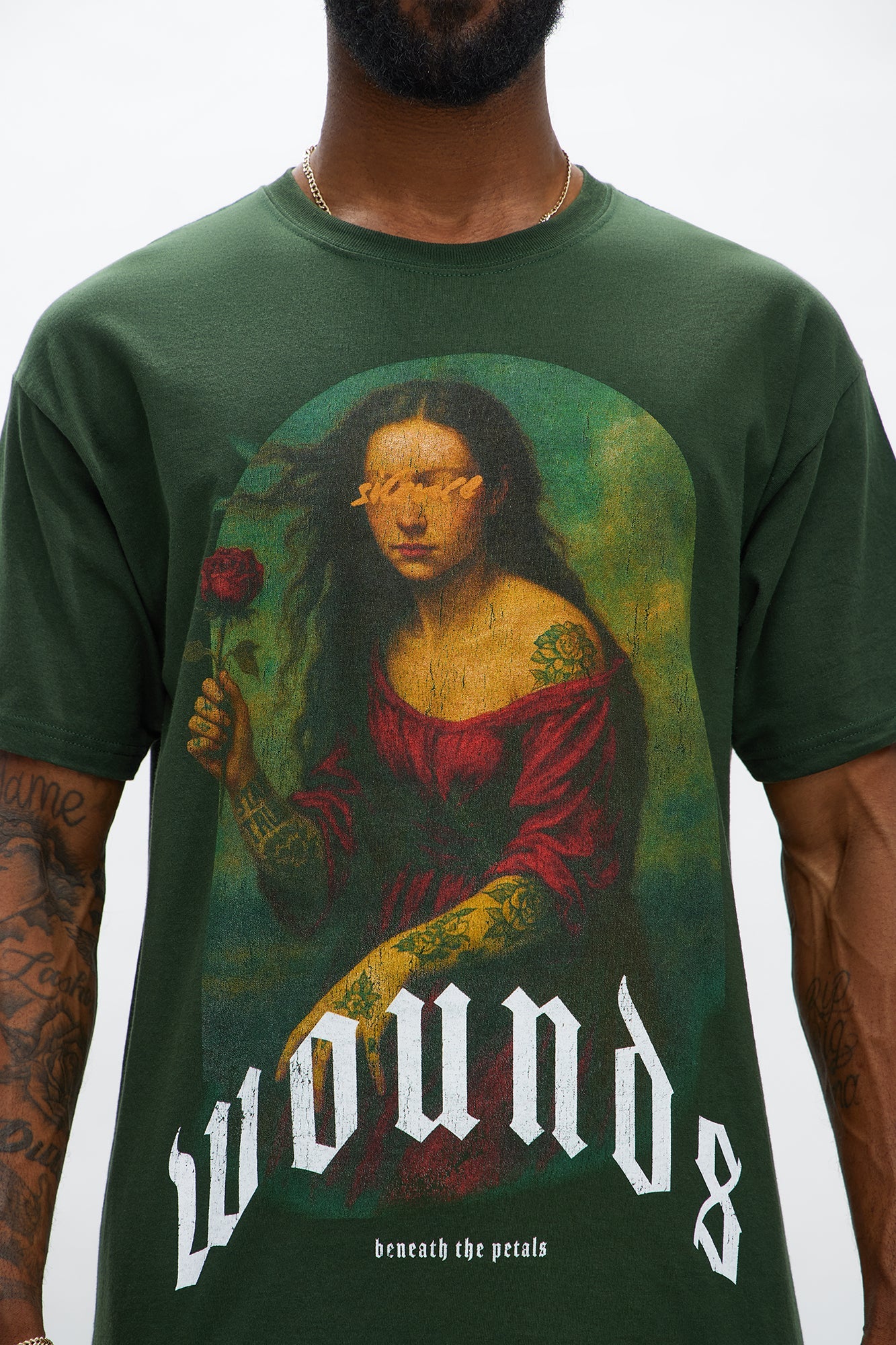 Silent Wounds Short Sleeve Tee - Military Green