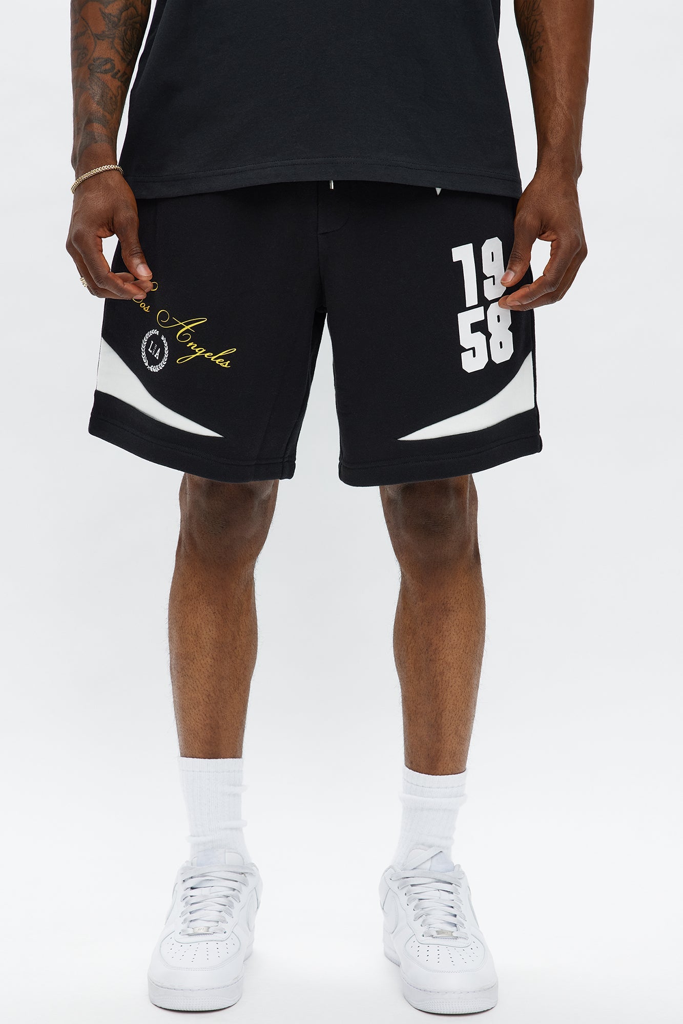 LA 1958 Sweatshort - Black