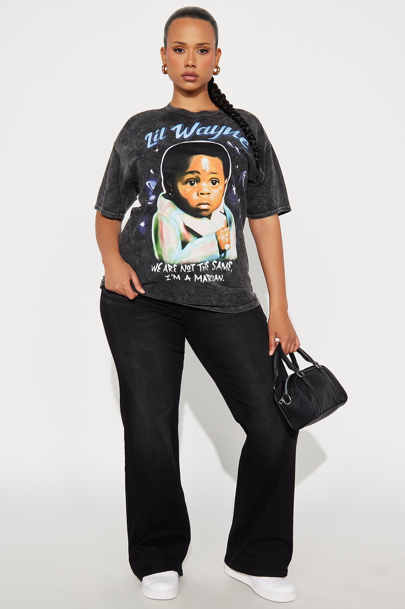 Lil Wayne Washed Tee - Black