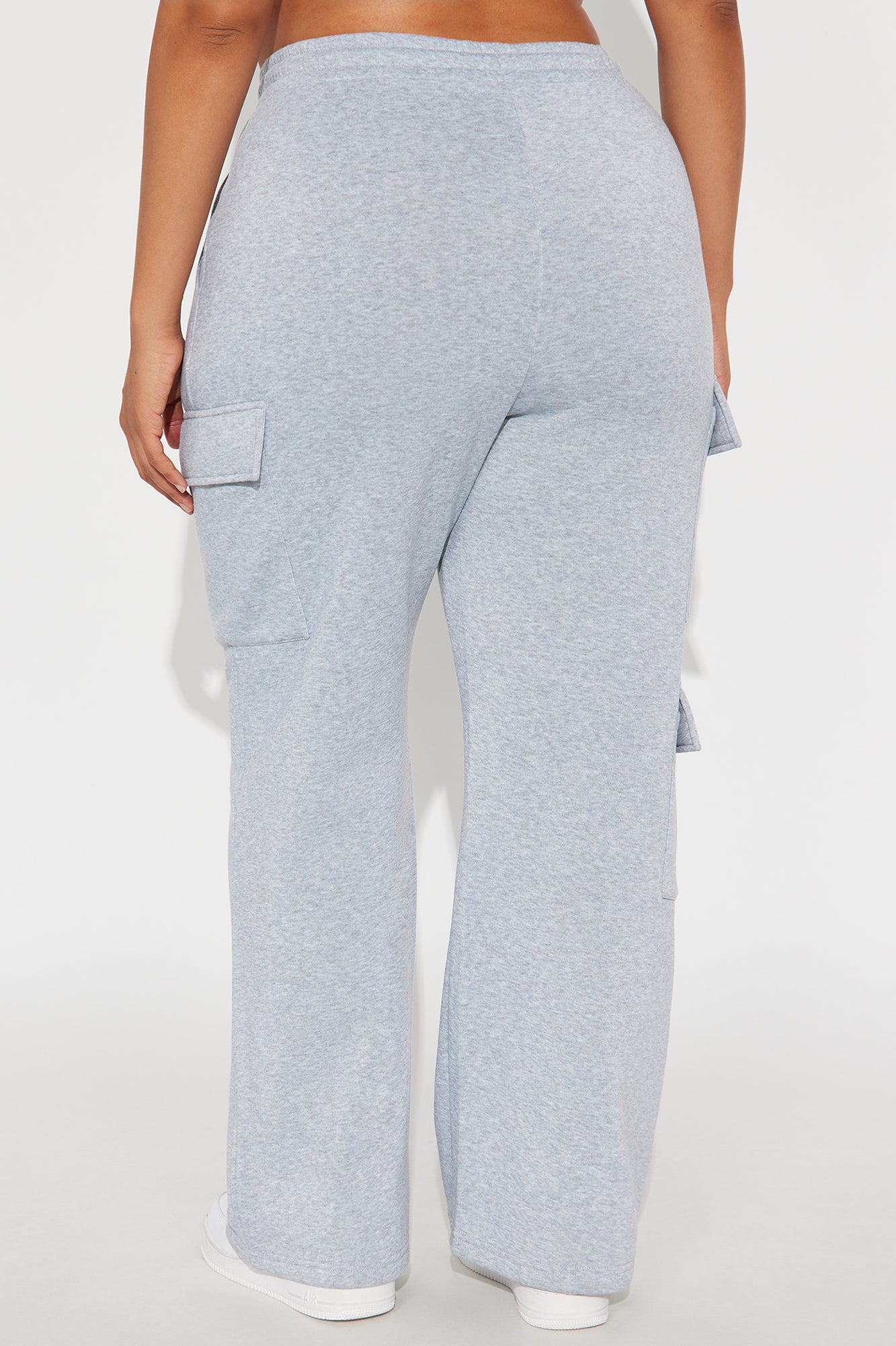 Lorene Fleece Lounge Pant - Grey