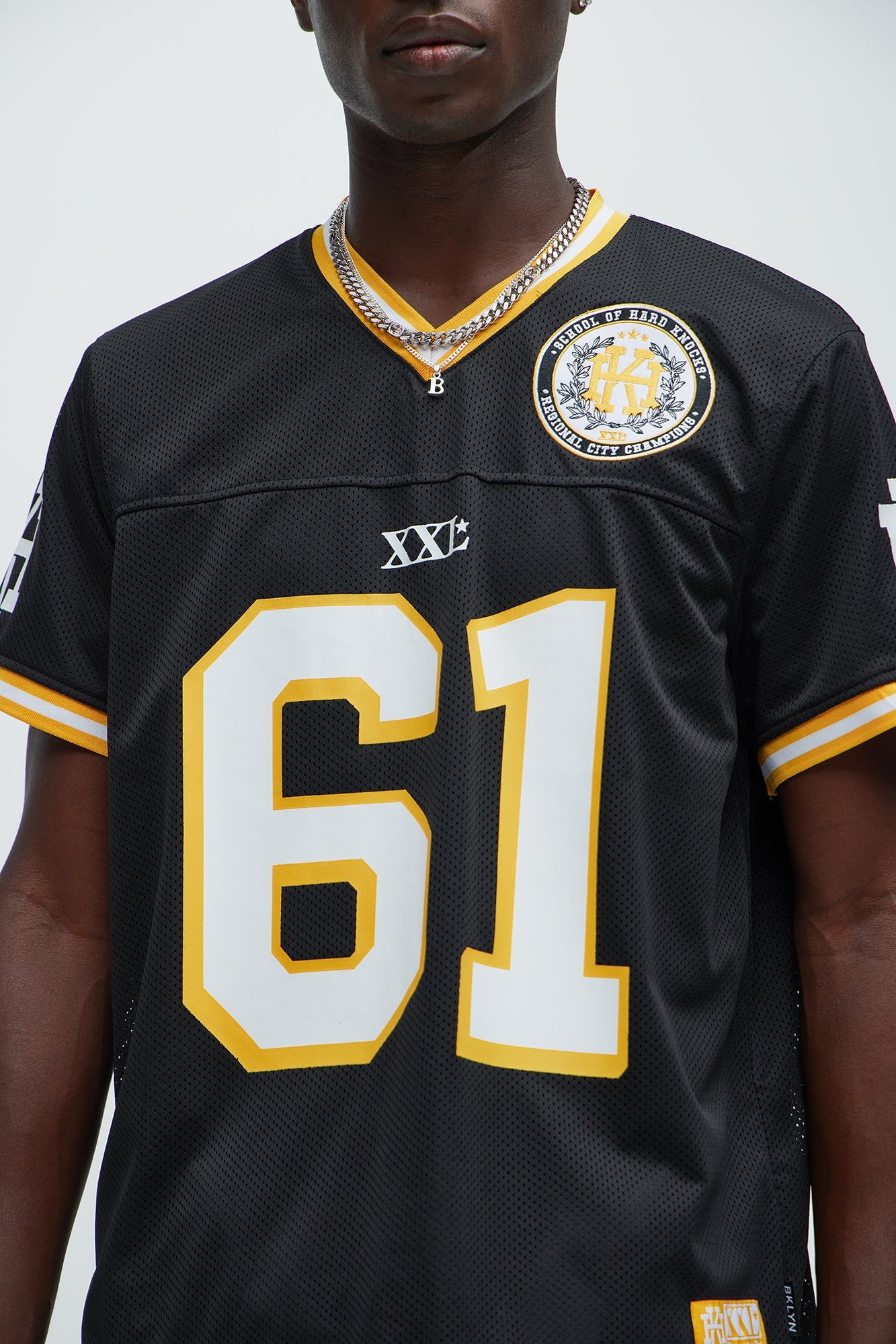 Hard Knocks Mesh Jersey - Black