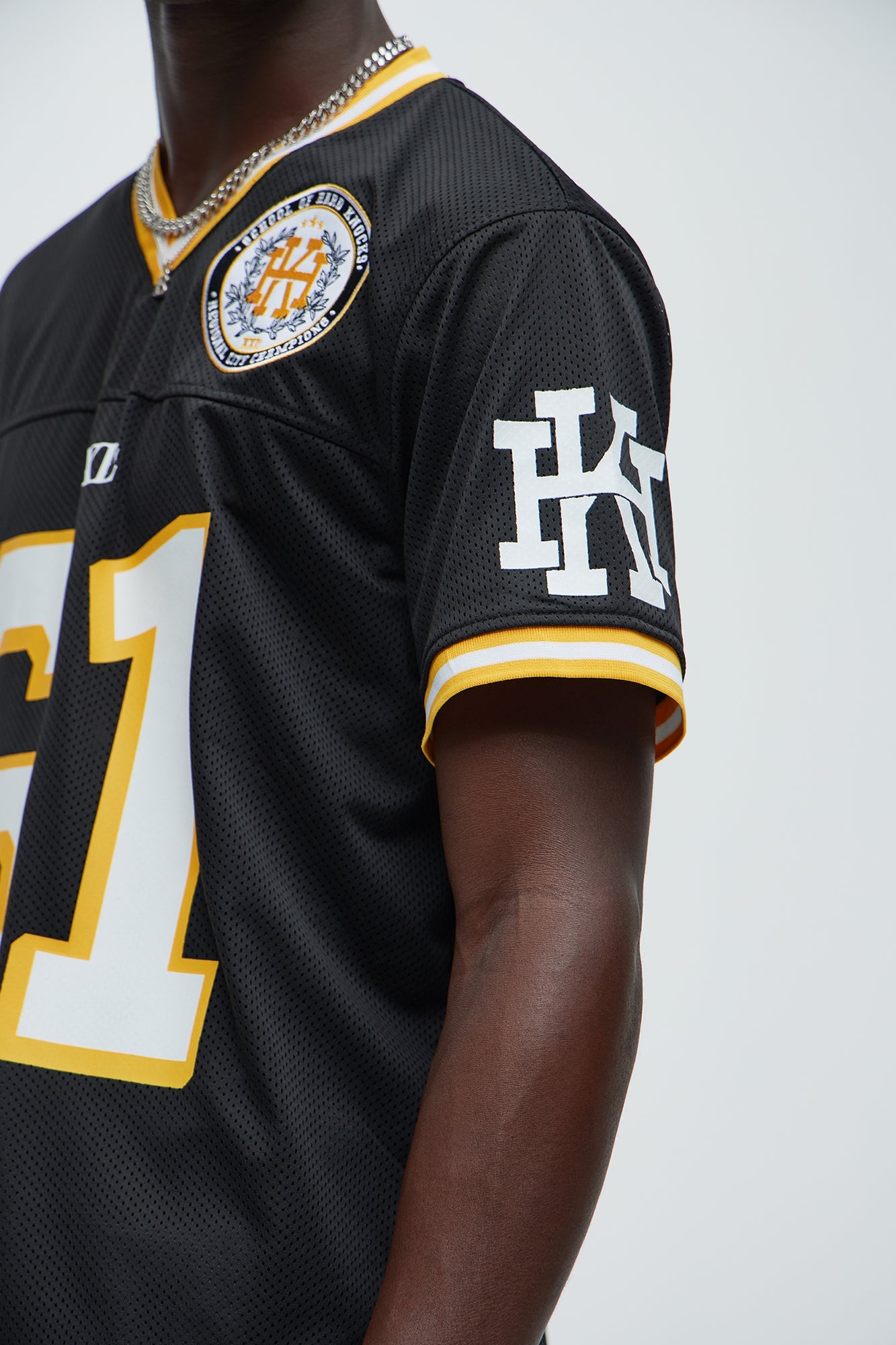 Hard Knocks Mesh Jersey - Black