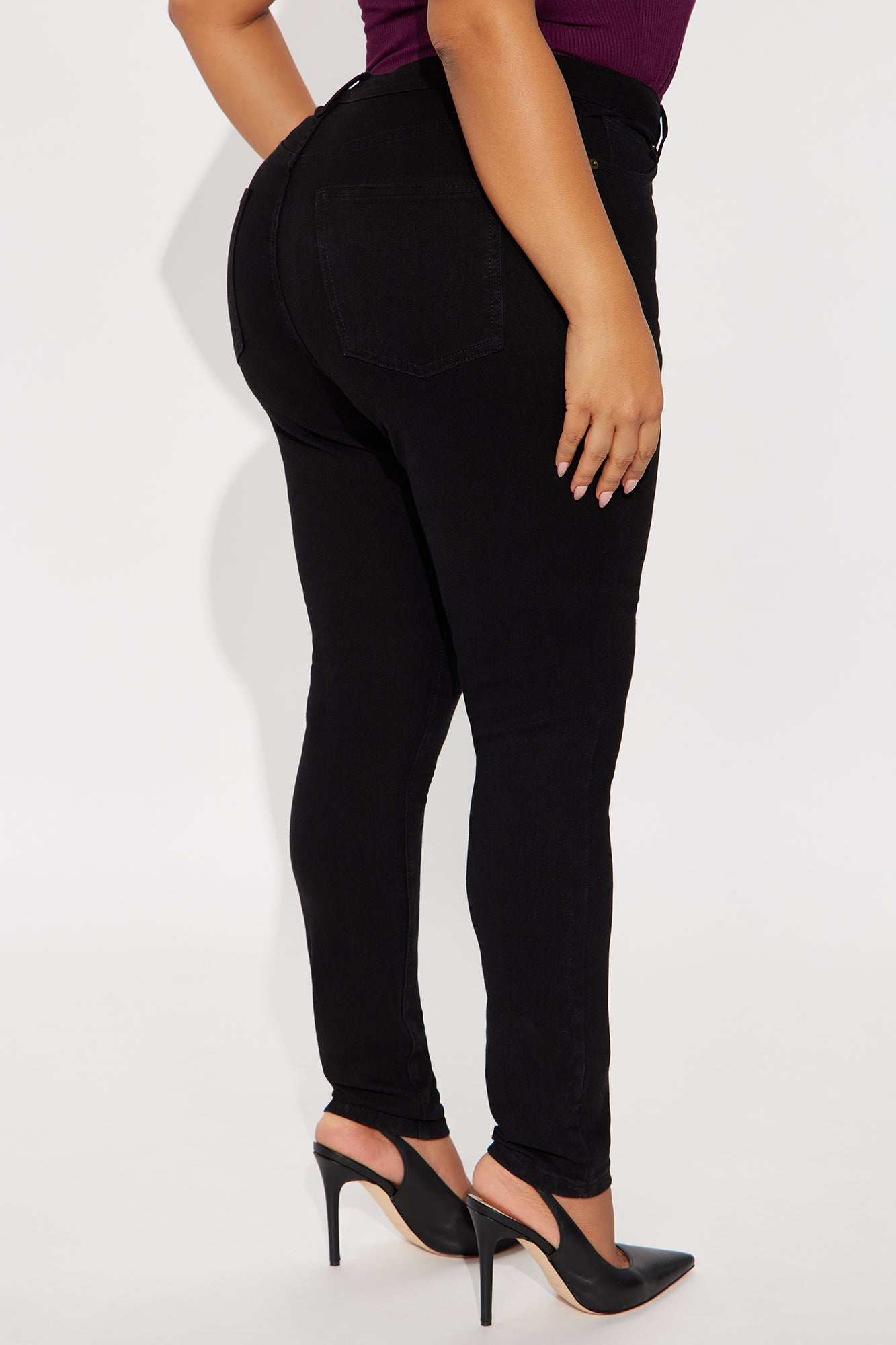 In The Black Skinny Jeans - Black
