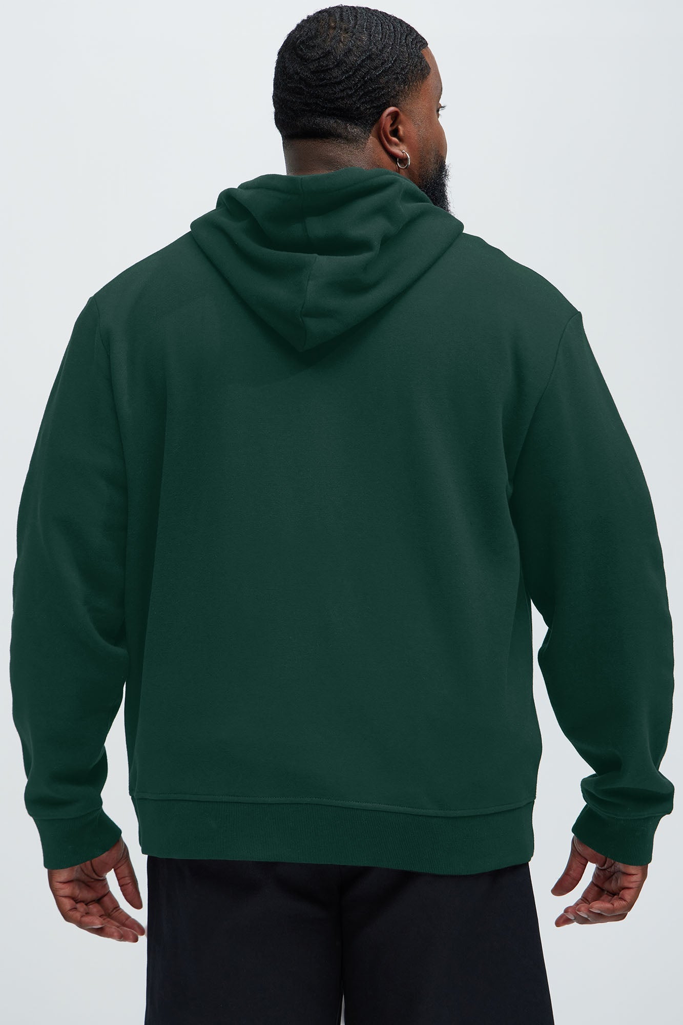 Tyson Zip Up Hoodie - Hunter Green