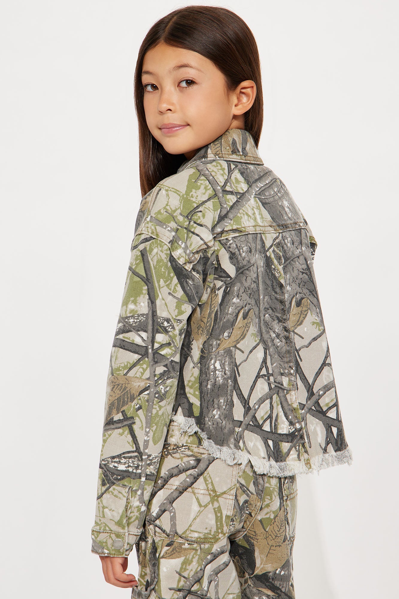 Mini Sneak Attack Camo Shacket - Camouflage