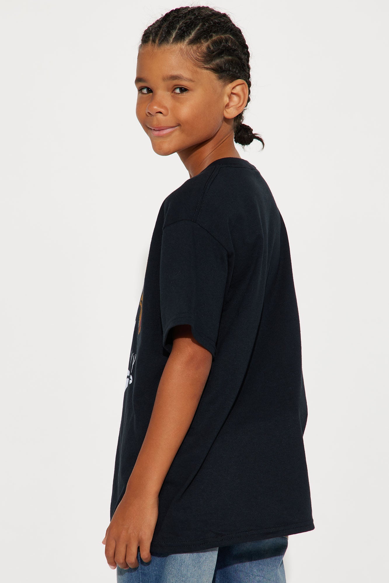 Mini Disney Goofy Short Sleeve Tee - Black