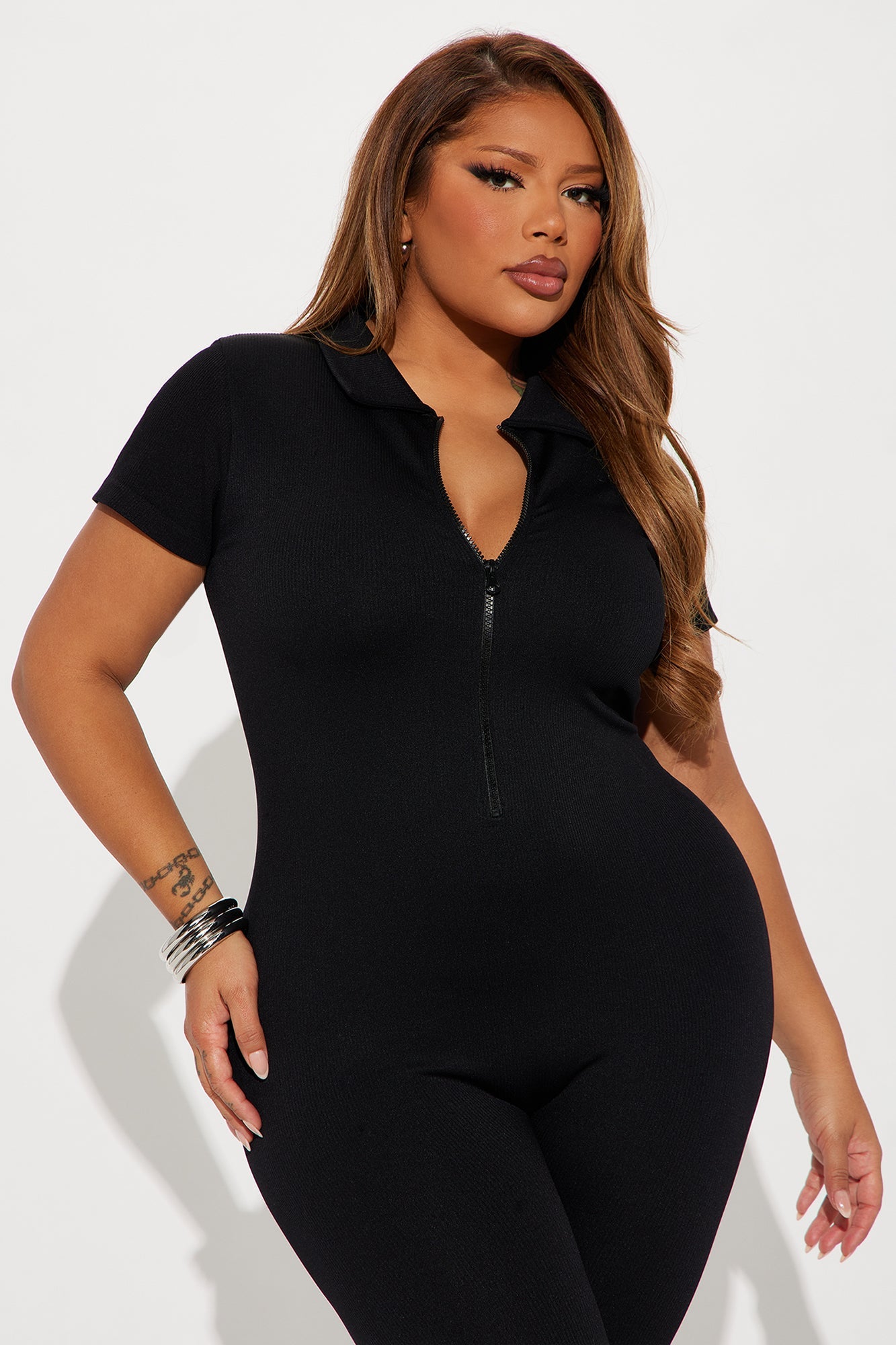 McKay Seamless Jumpsuit - Black