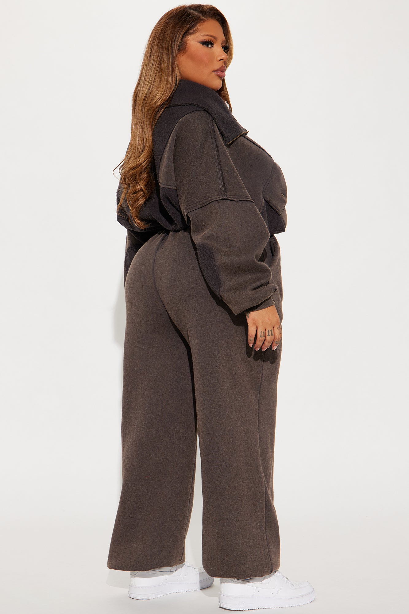 My Turn Jumpsuit - Charcoal