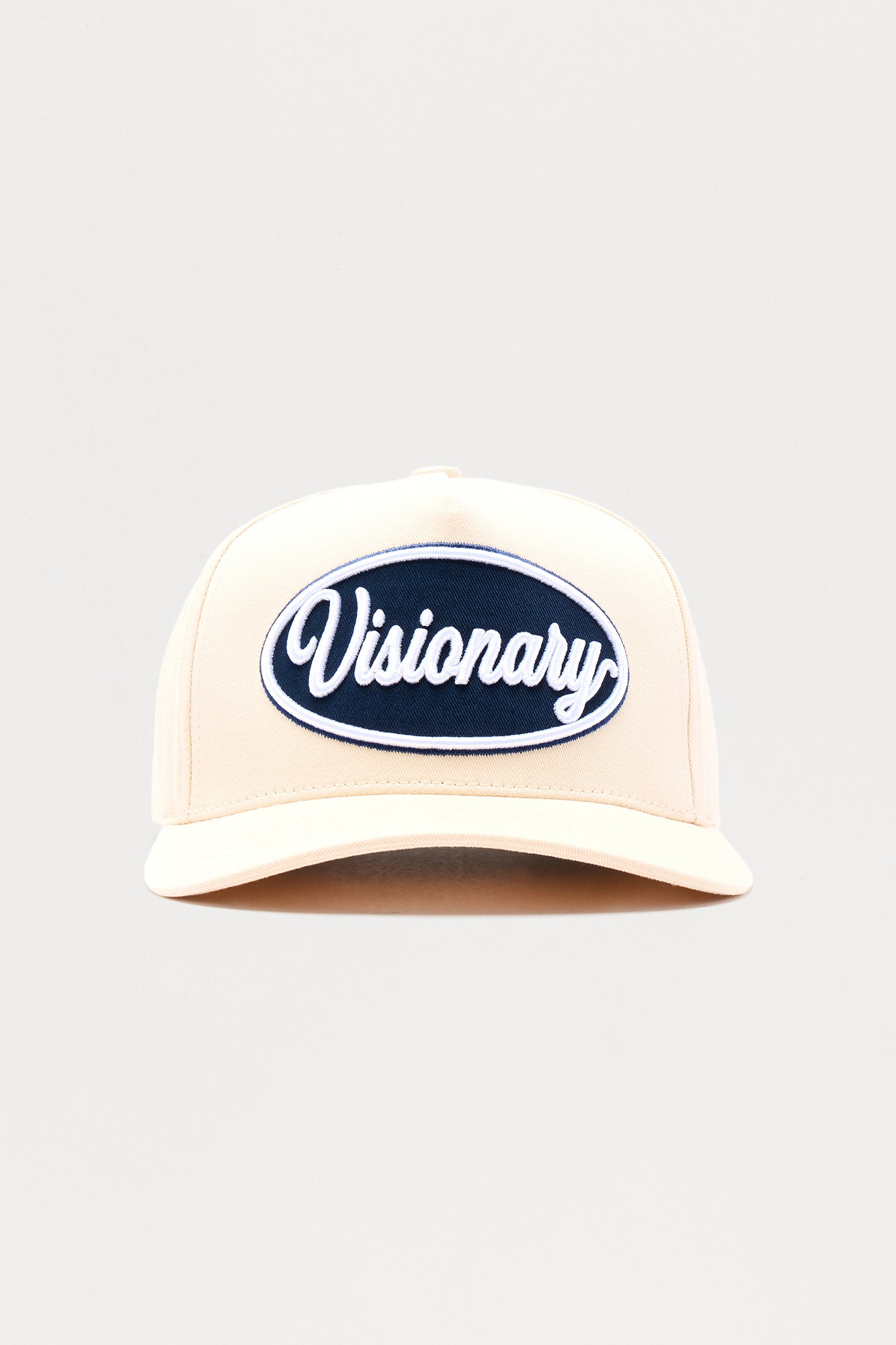 Visionary Structured Snapback Hat - Stone