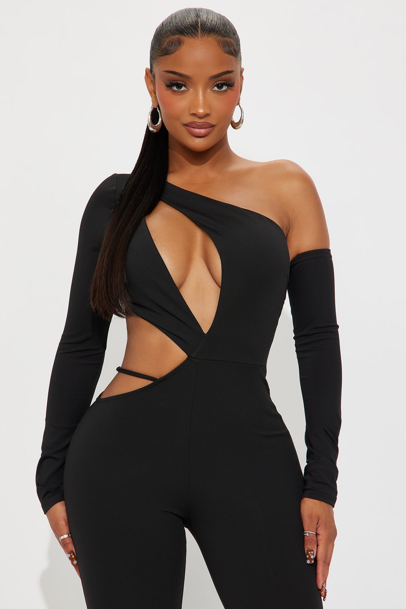 Get It Right Jumpsuit - Black