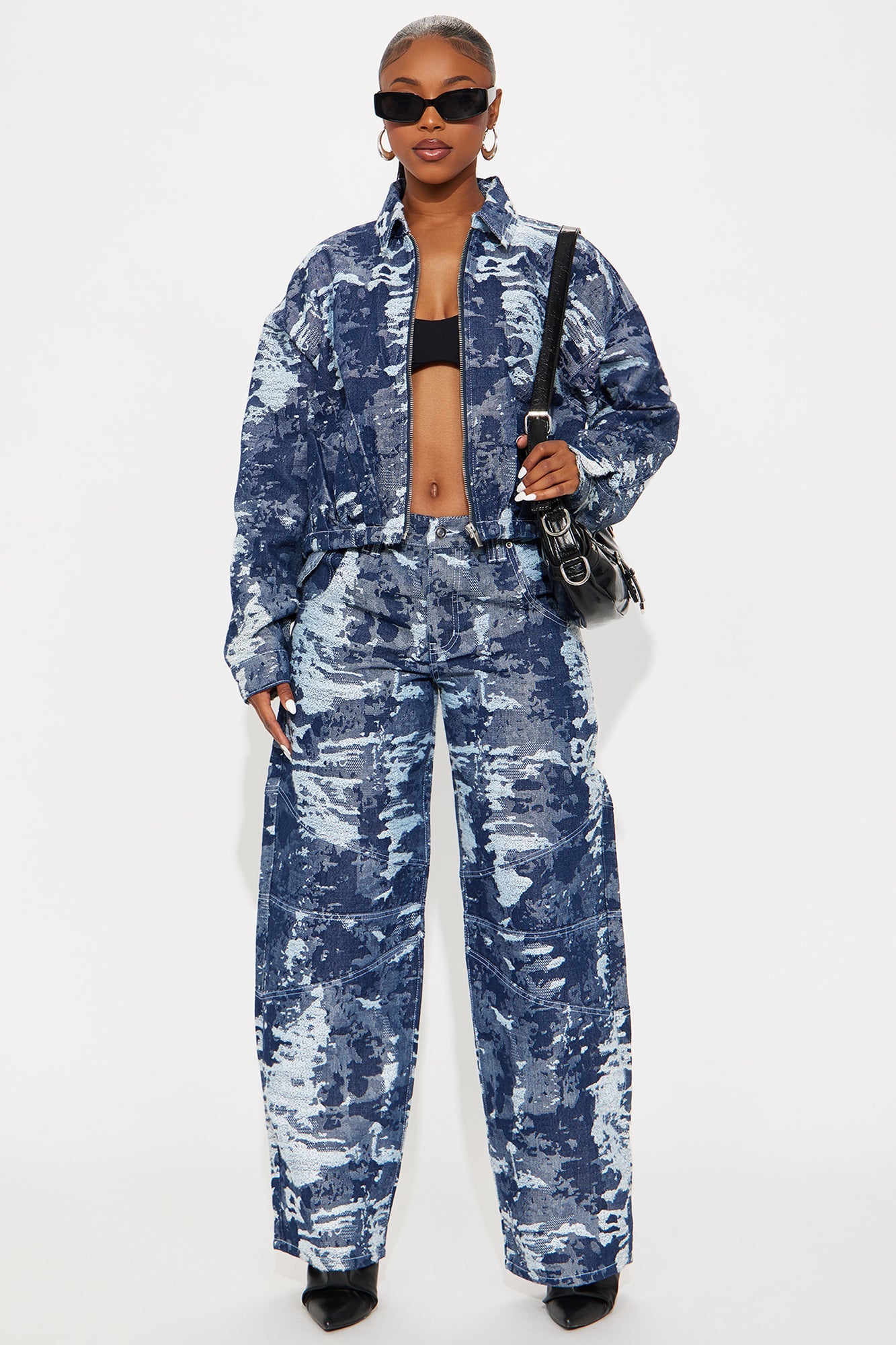 Berlin Baggy Jeans - Dark Denim