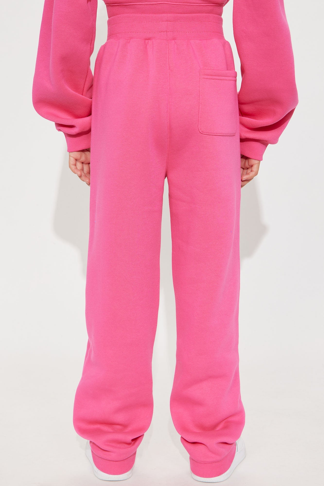 Family Goals Mini Princess Jogger Pant - Hot Pink