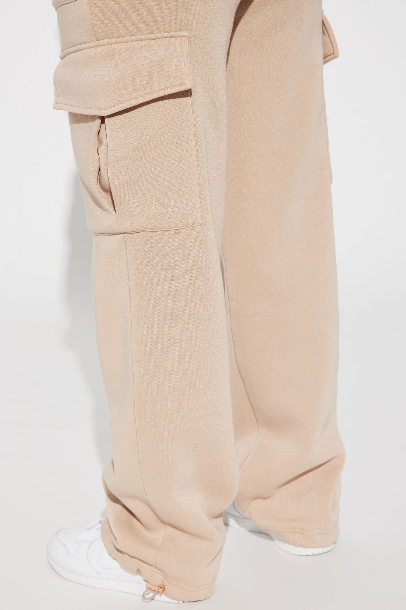 Tessa Fleece Lounge Jogger - Sand