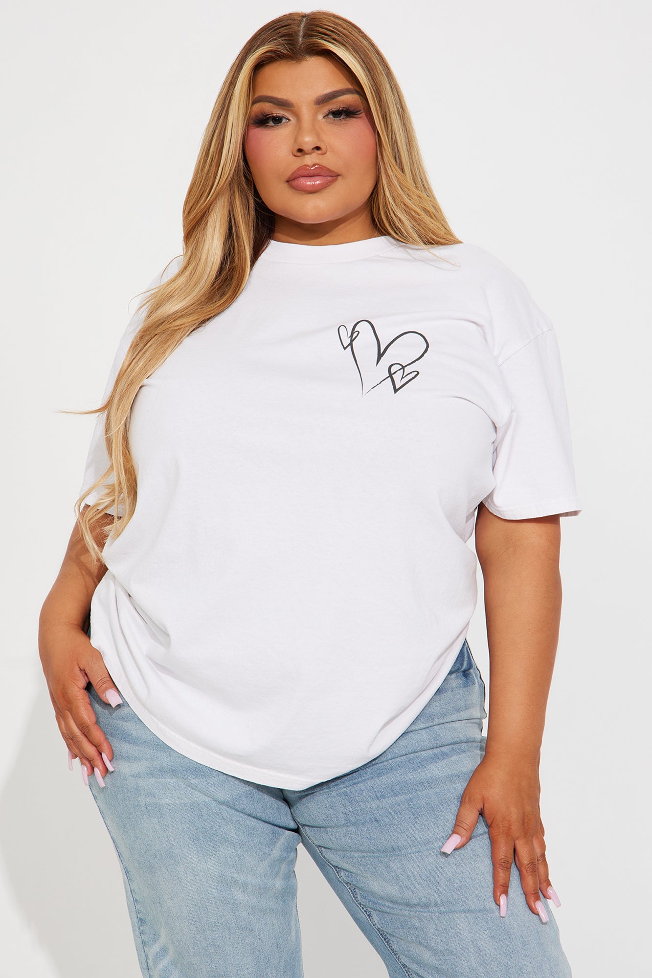 To The Person Behind Me Washed Tee - White