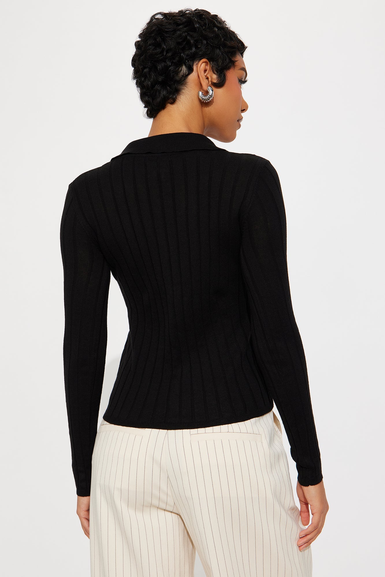 Bring Me Coffee Cardigan - Black