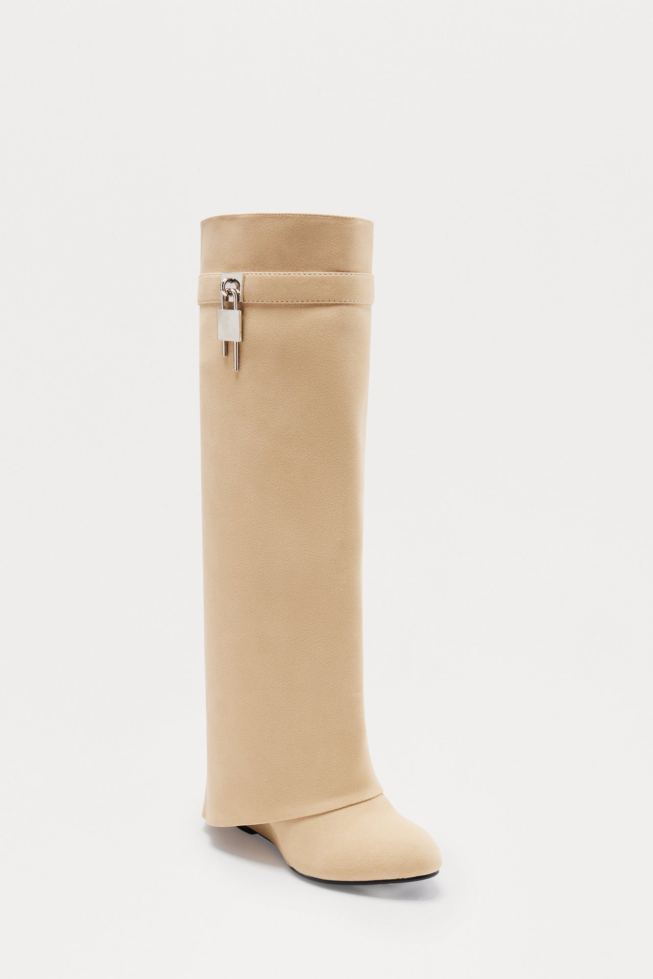 Ultimate Flirt Overlay Boots - Sand