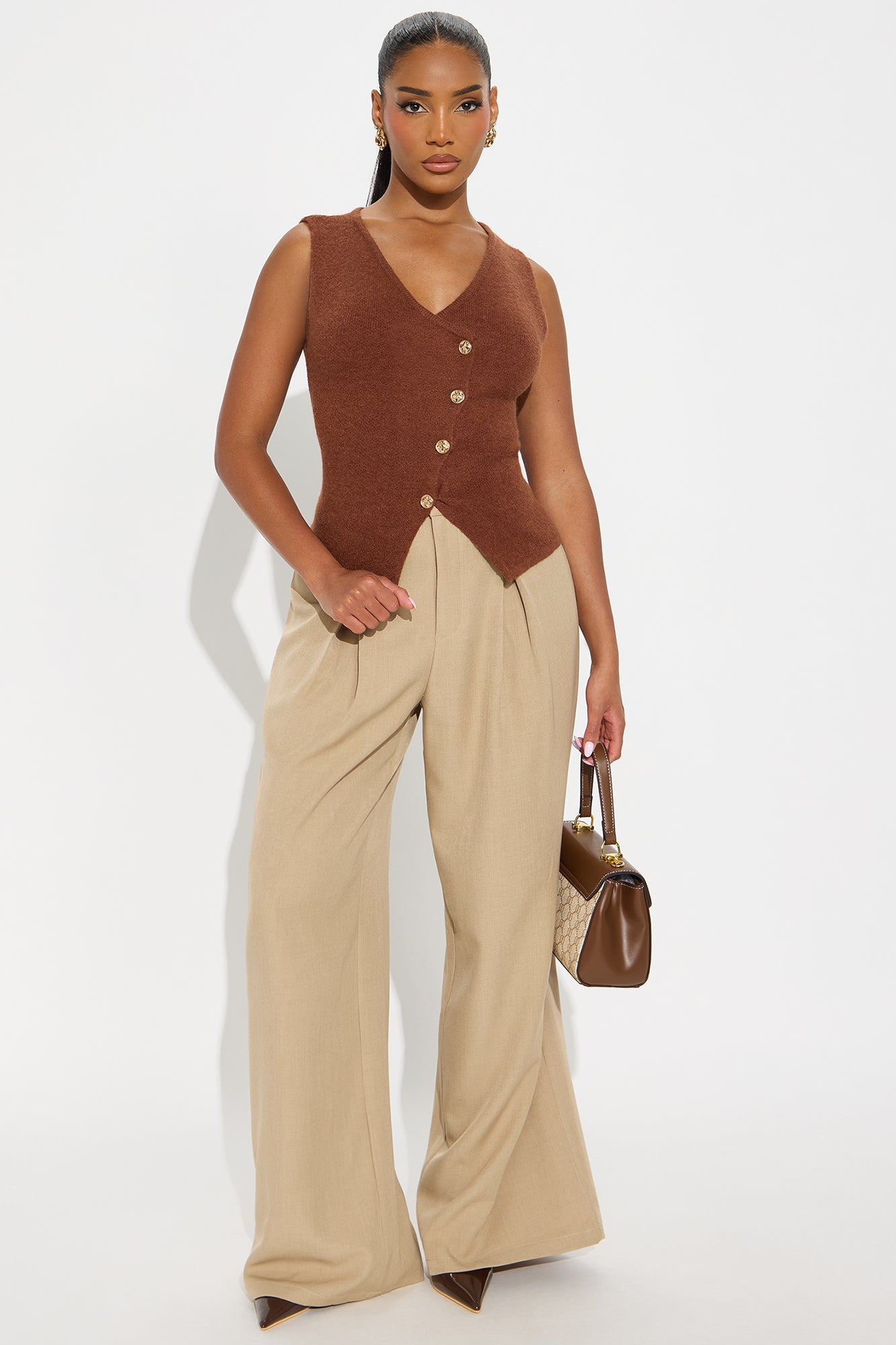 My Comfort Place Hardware Vest - Mocha