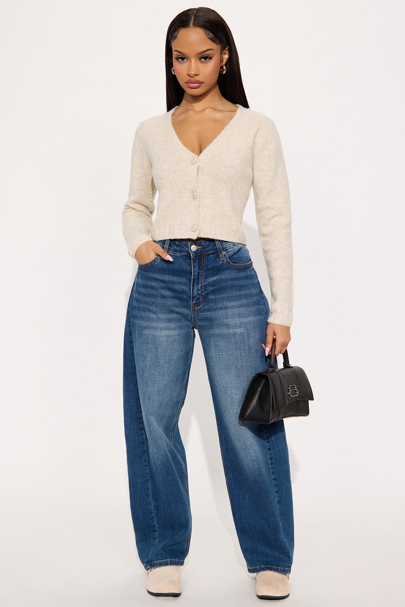 Warm Me Up Cardigan - Taupe