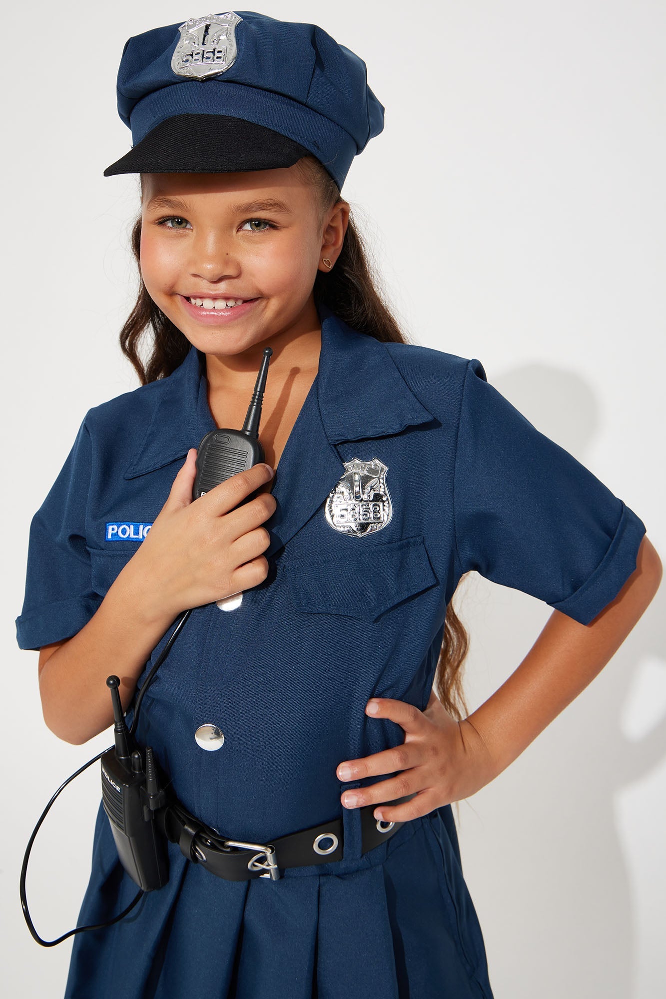 Mini Police Officer Costume - Navy