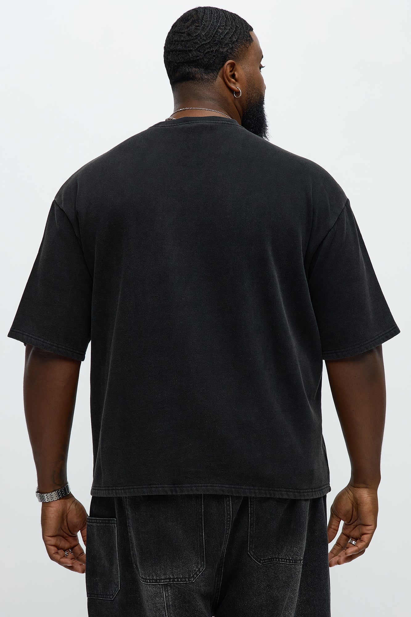 Chaos Oversized Tee - Black