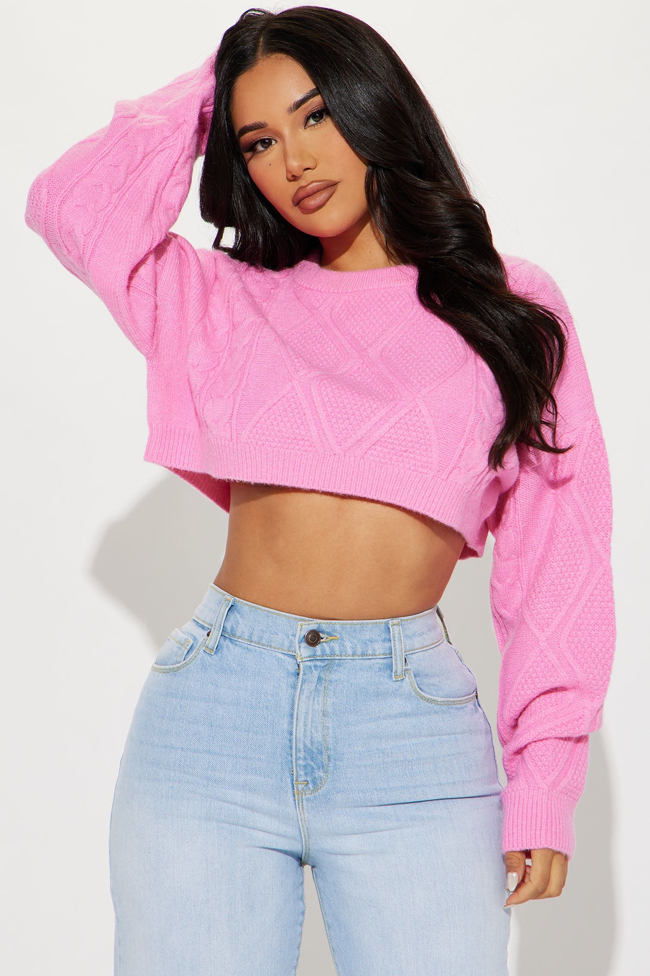 Promenade Dates Sweater - Pink