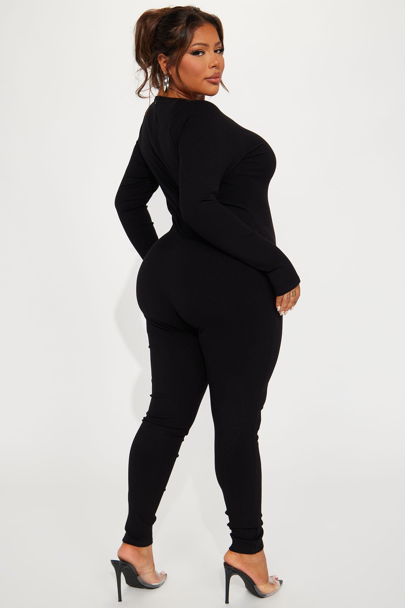 Jordyn Snatched Jumpsuit - Black