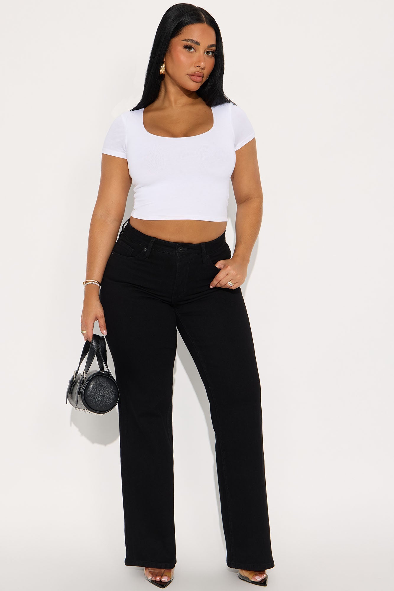 Give It All Stretch Jeans - Black