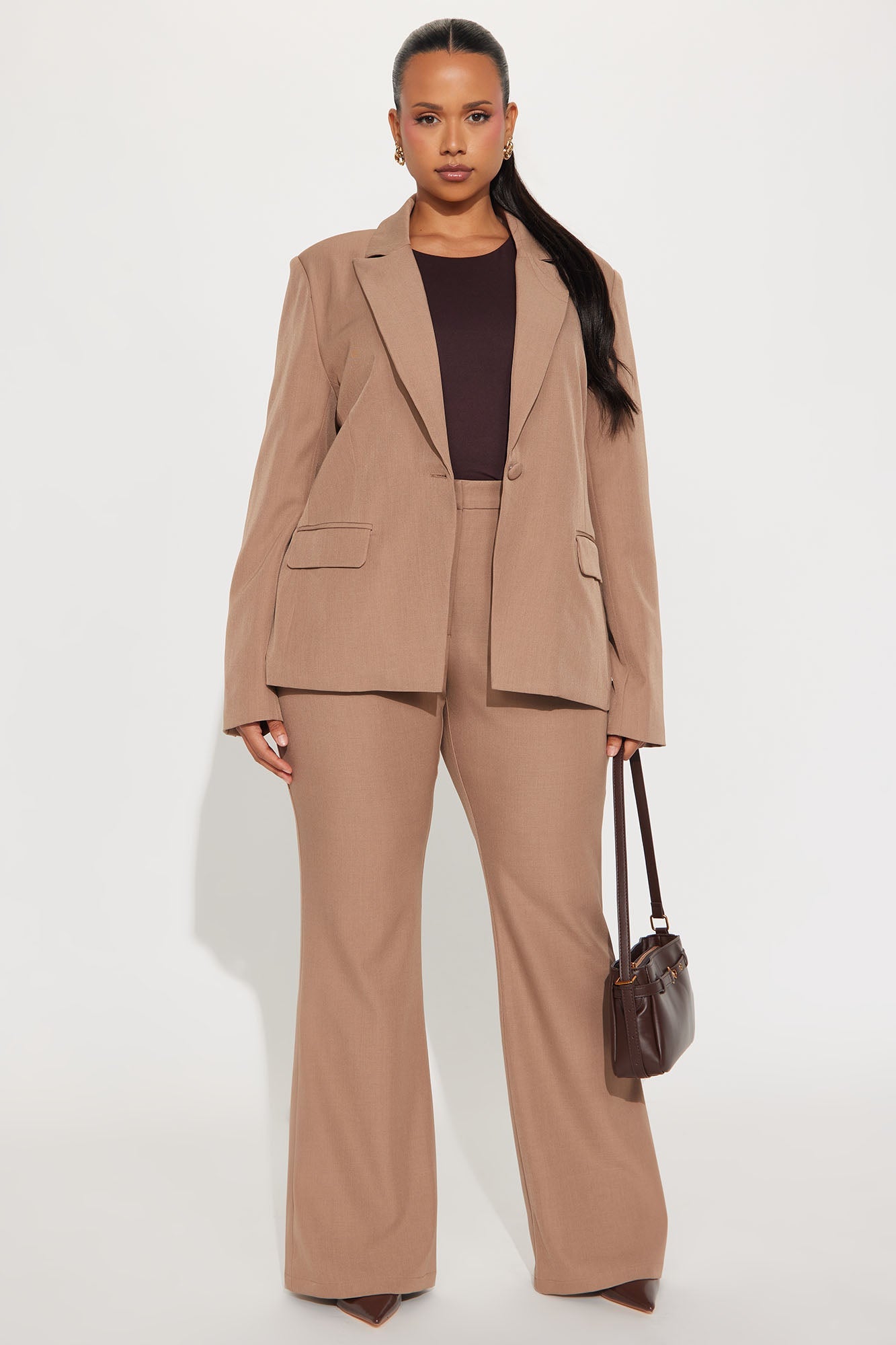 Breaking Even Blazer - Chestnut