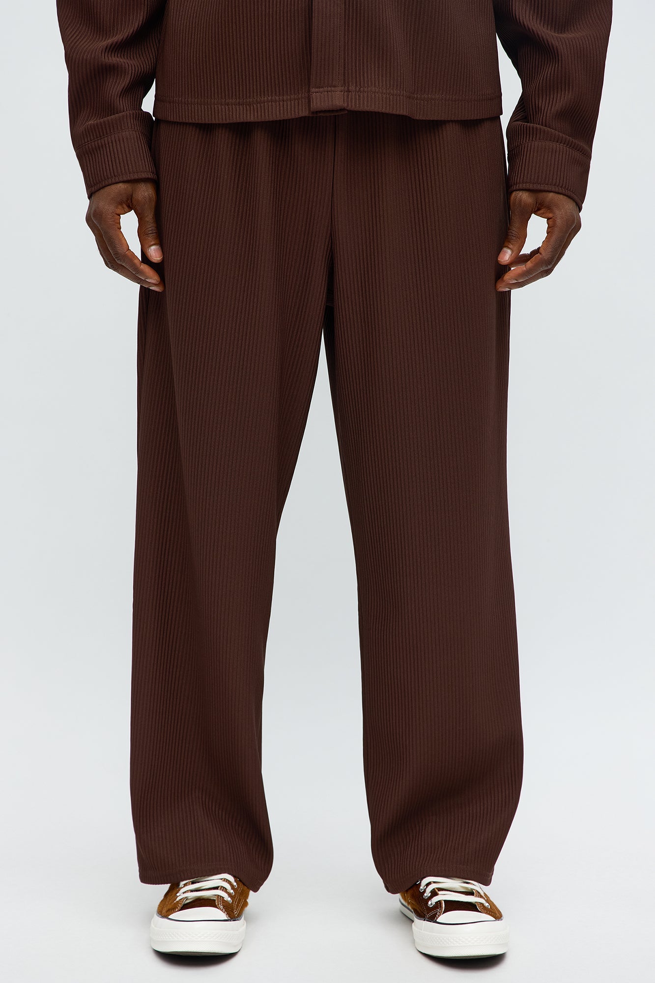 Show Up Relaxed Pant - Brown