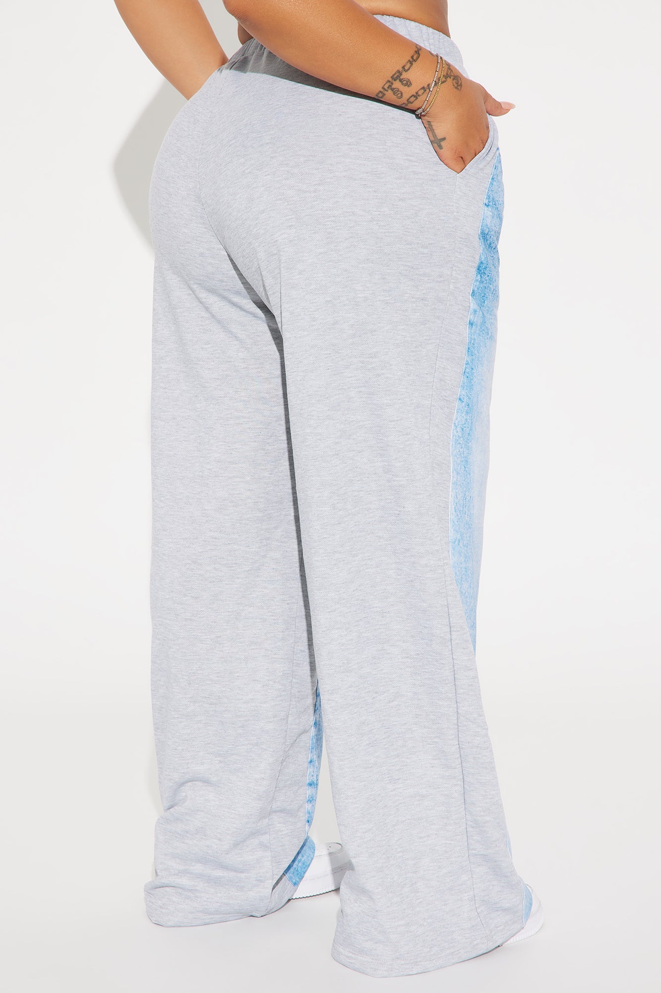 Only The Good Printed Pant - Blue/combo