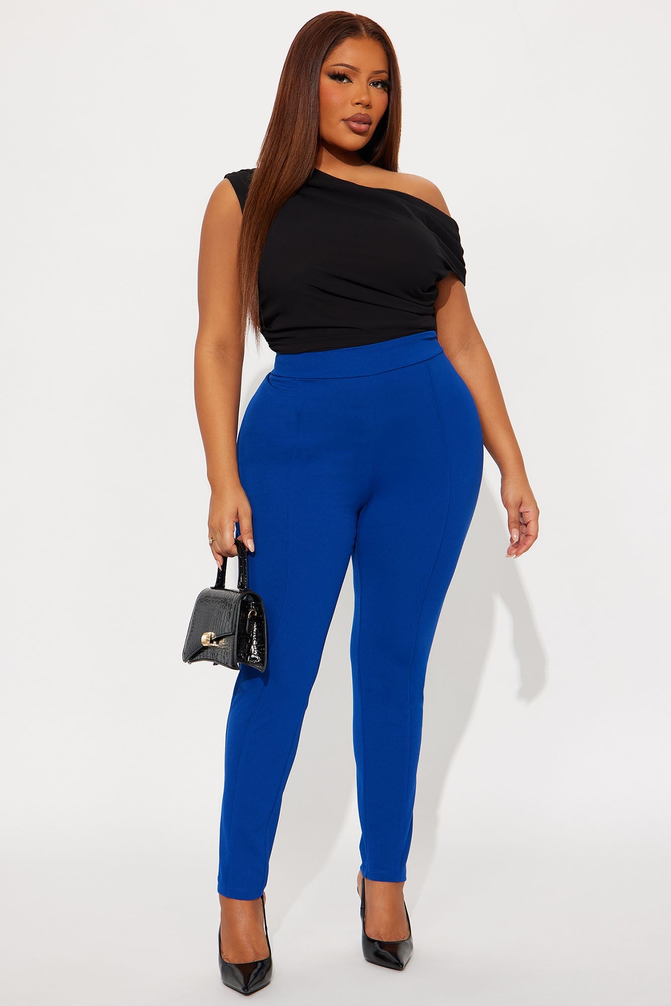 Vicky Skinny Pant - Royal