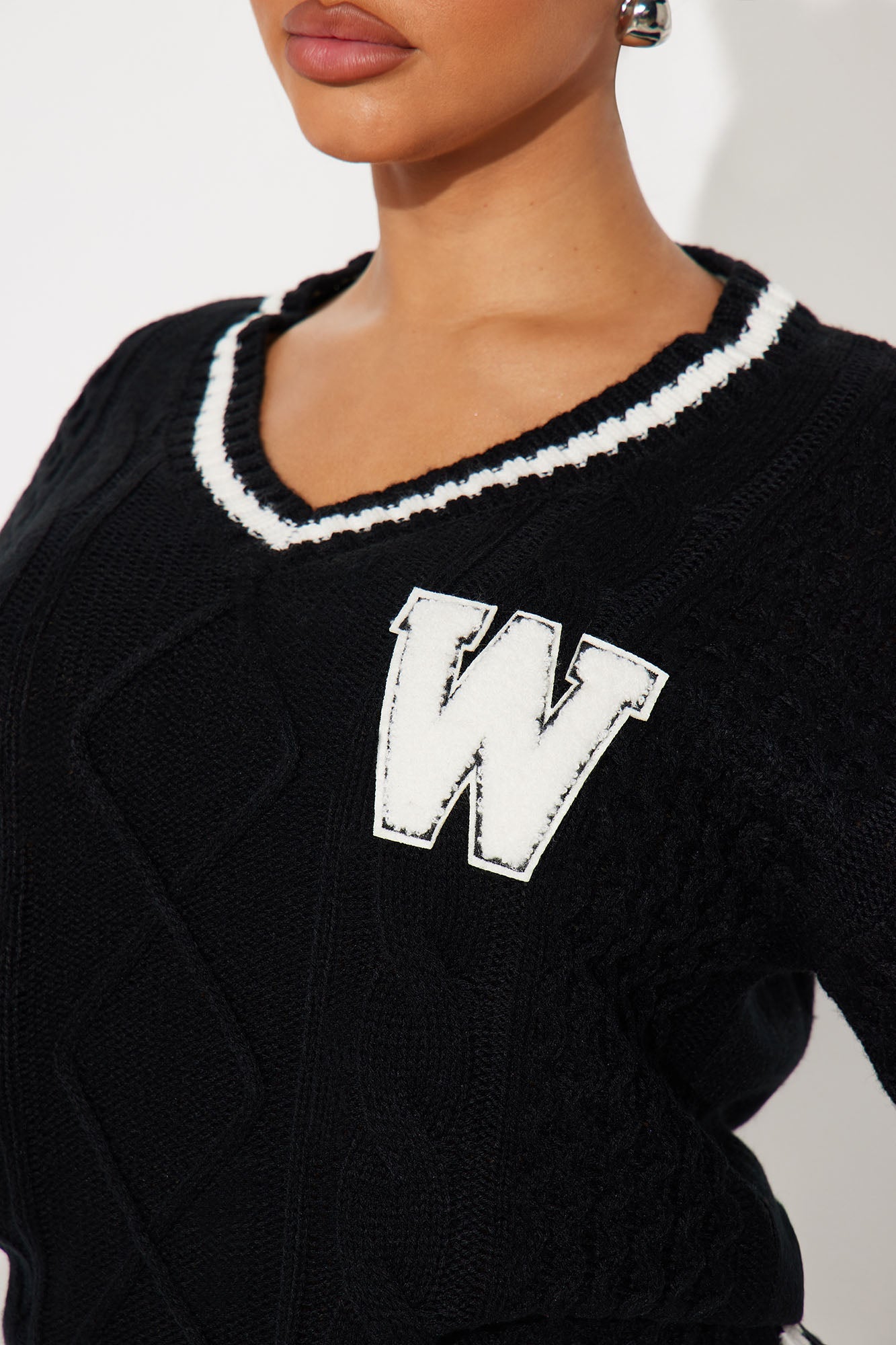 Winning Team Varsity Sweater - Black/combo