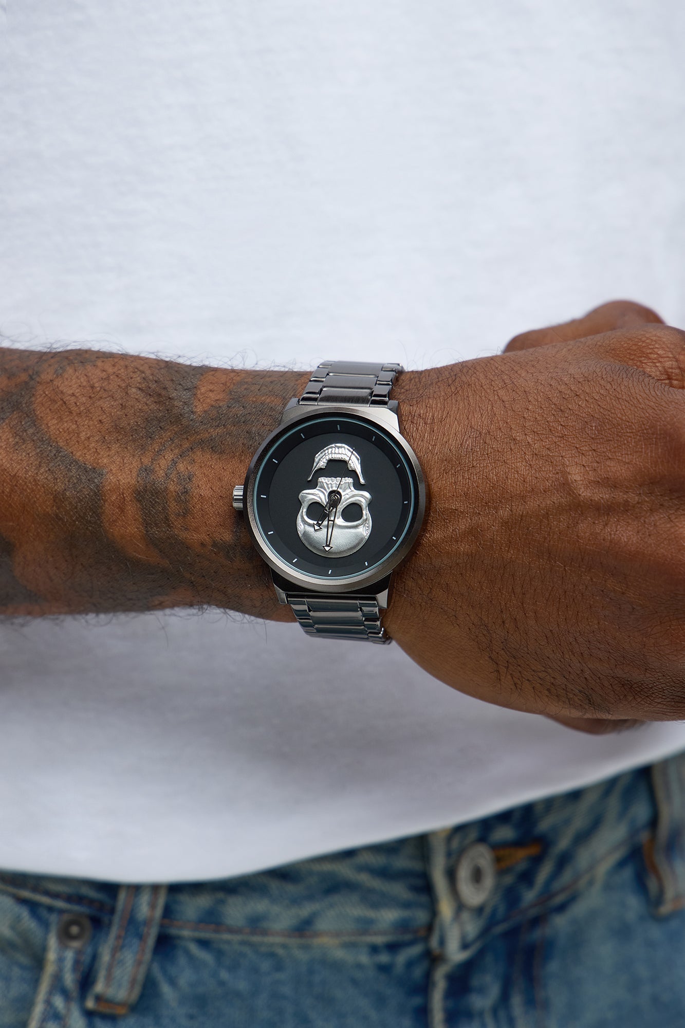 Iron Envy Analogue Watch - Gunmetal