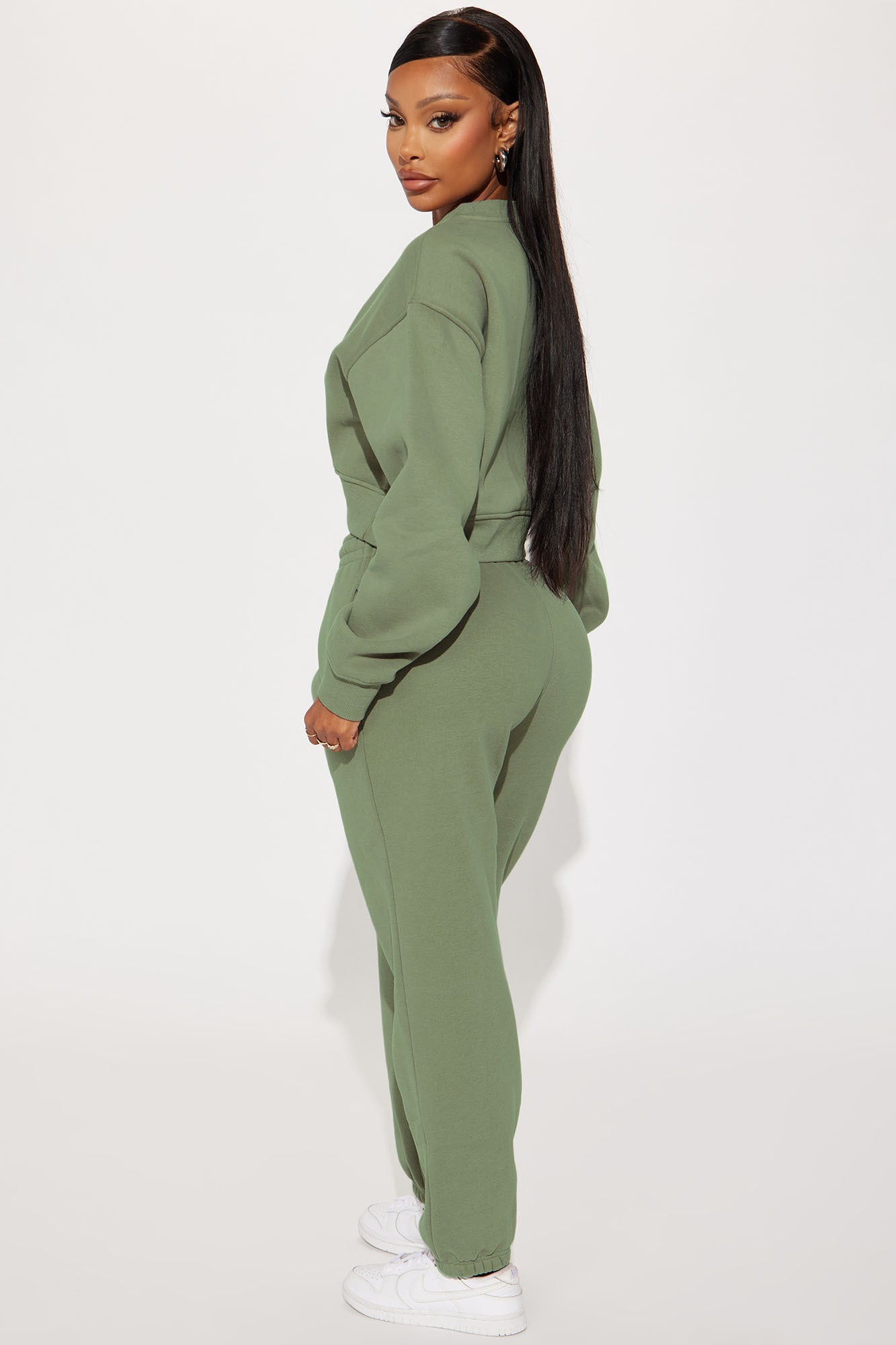 Make It Last Jogger Set - Sage