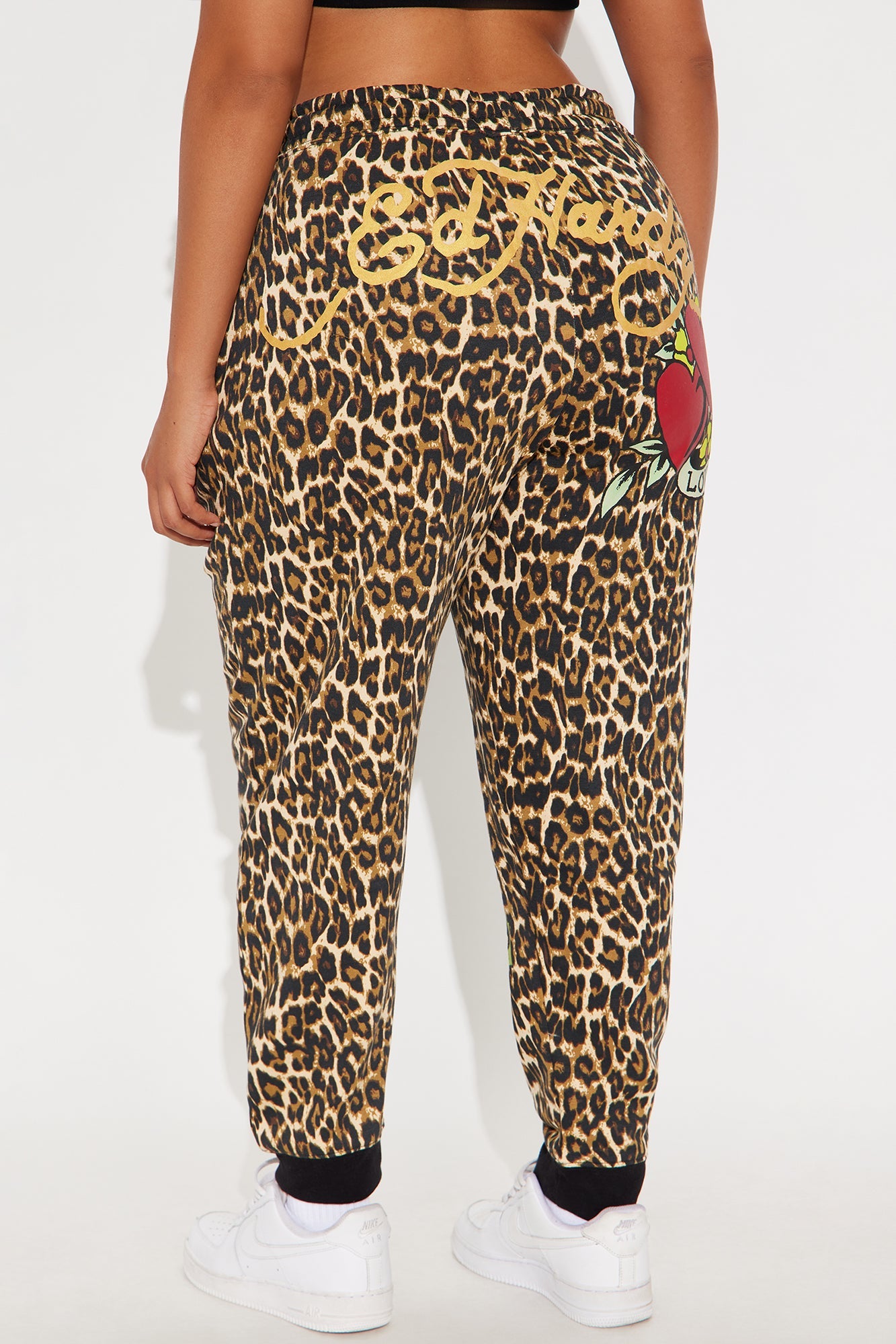 Ed Hardy Leopard Love Jogger - Leopard