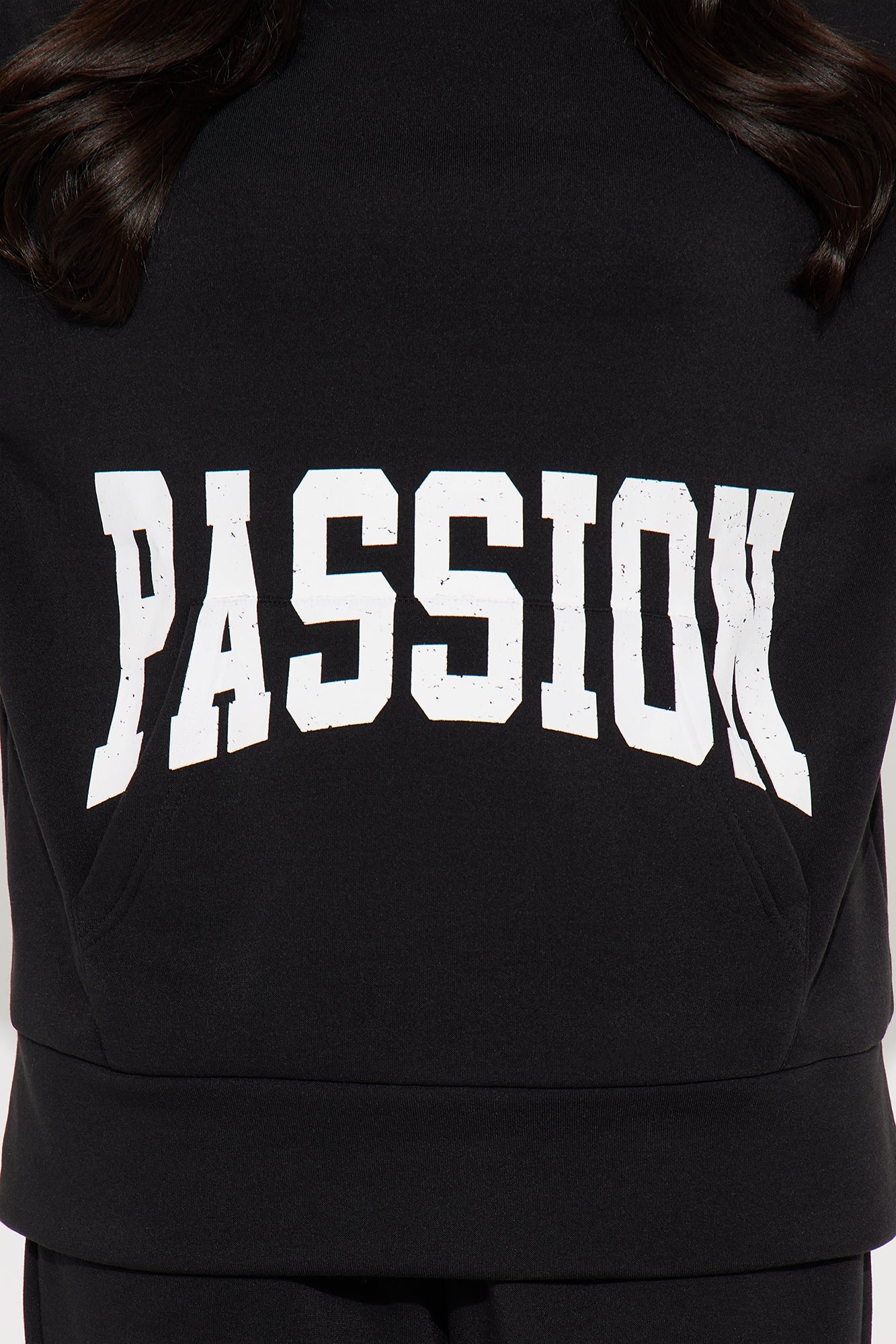 Setting Intentions Fleece Sweatsuit Set - Black