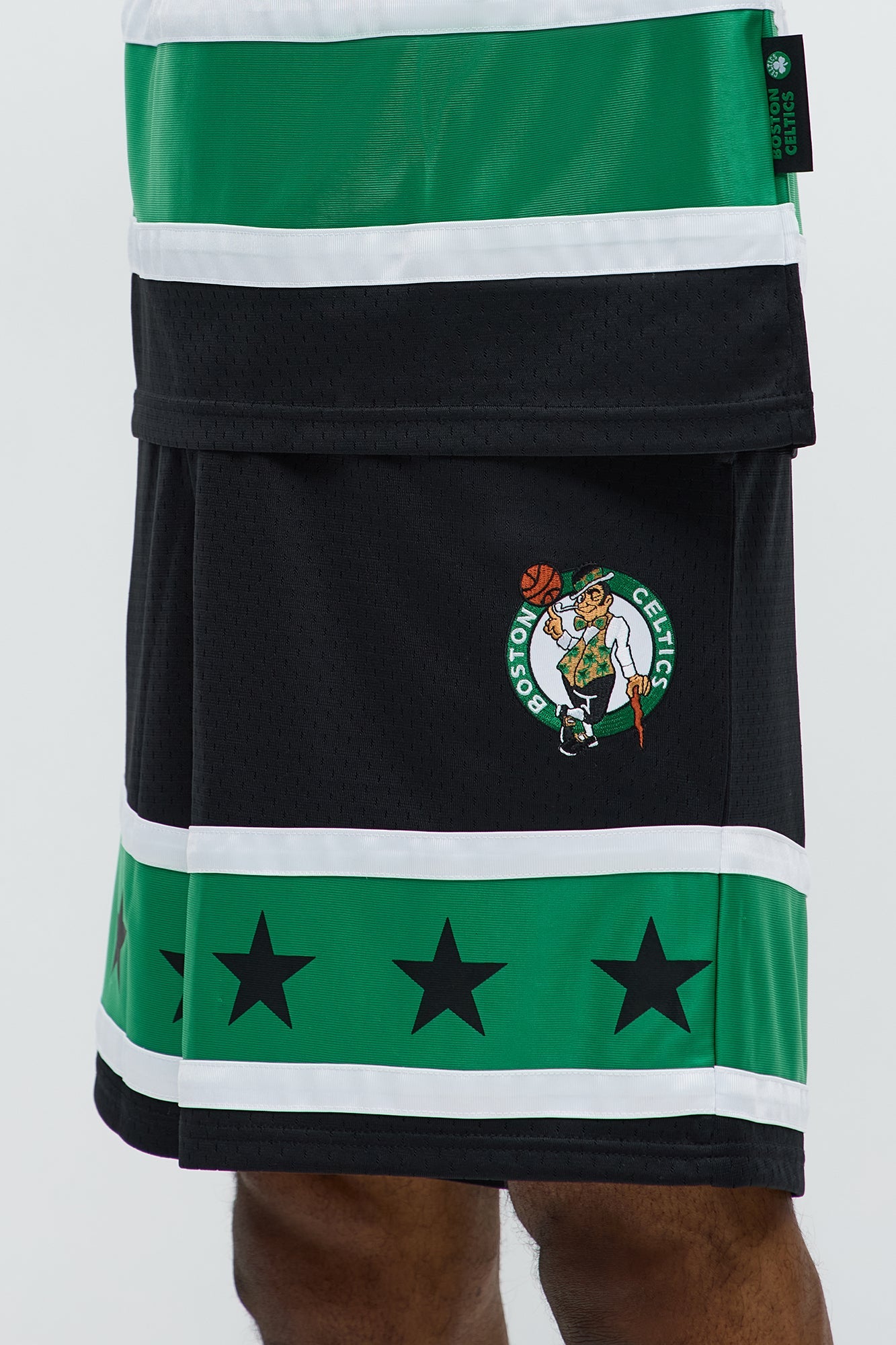 Celtics Believe The Hype Relaxed Shorts - Black