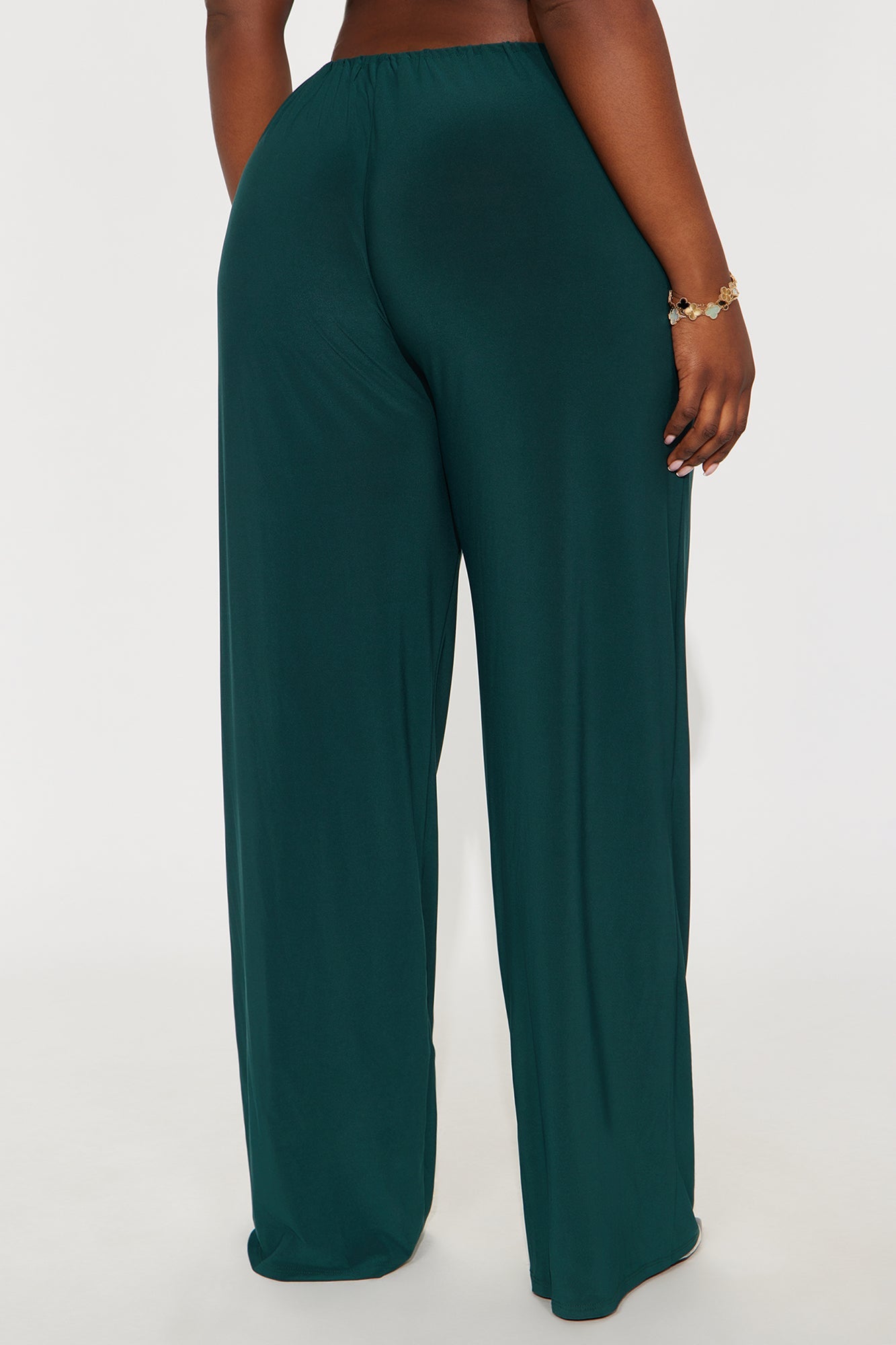 Focused On You Low Rise Wide Leg Pant 32 - Hunter