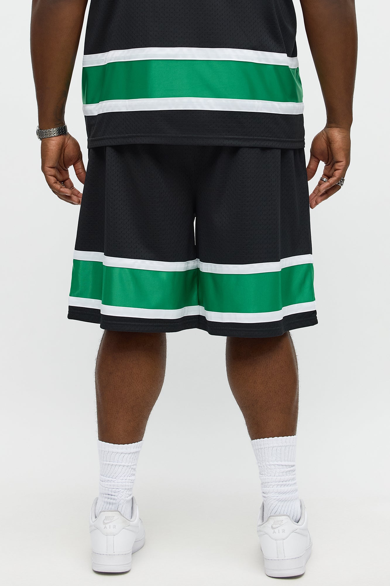 Celtics Believe The Hype Relaxed Shorts - Black