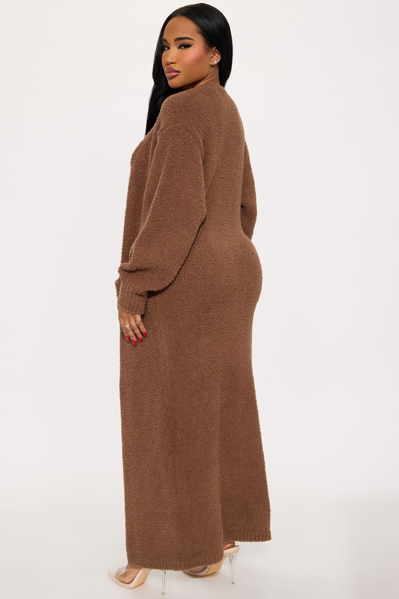Living In It Cardigan - Mocha