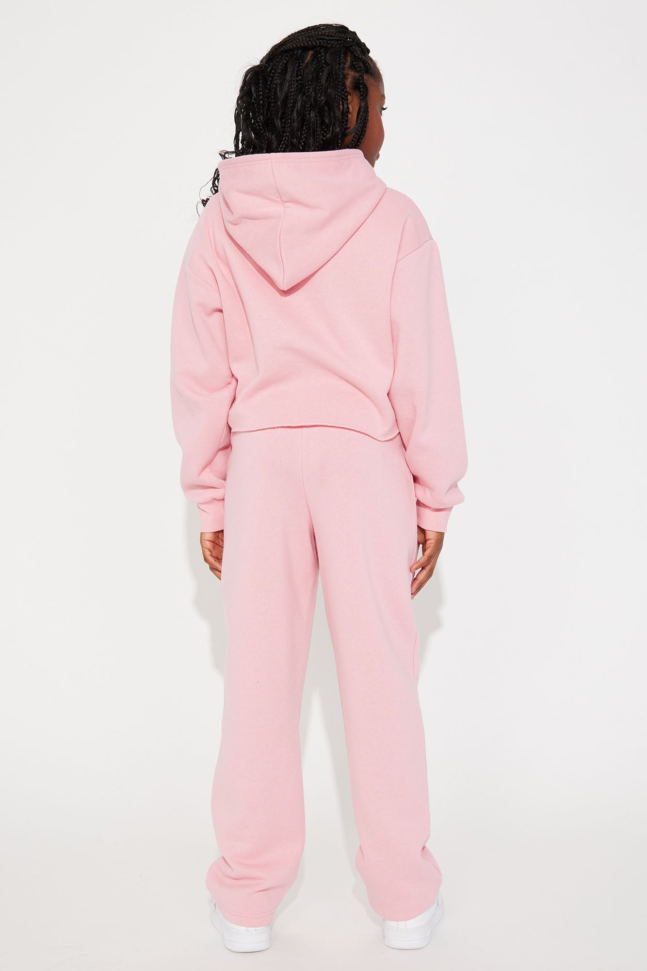 Mini Hello Kitty Fleece Wide Leg Pant - Pink