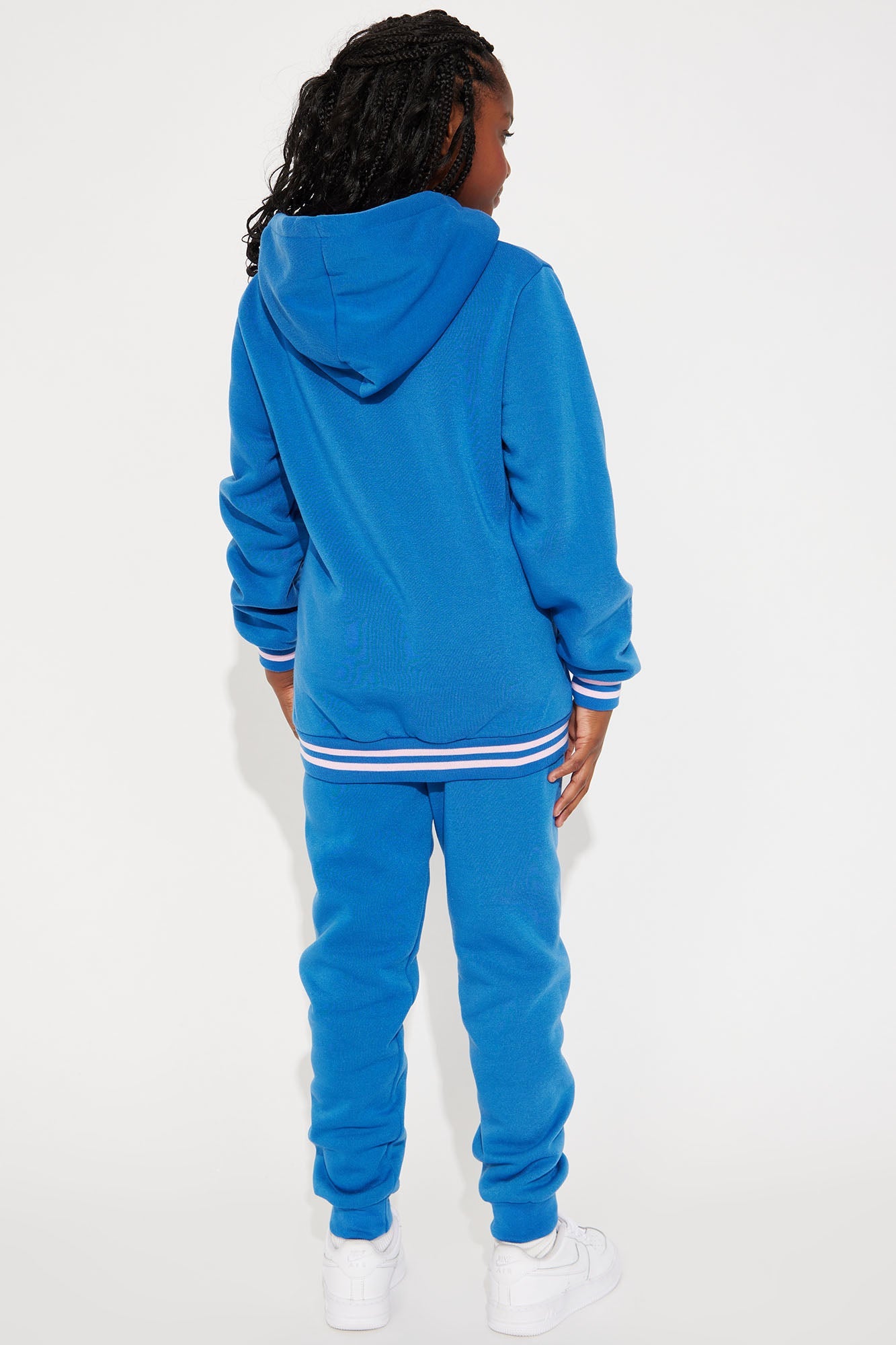 Mini My Blessed Life Fleece Set - Blue