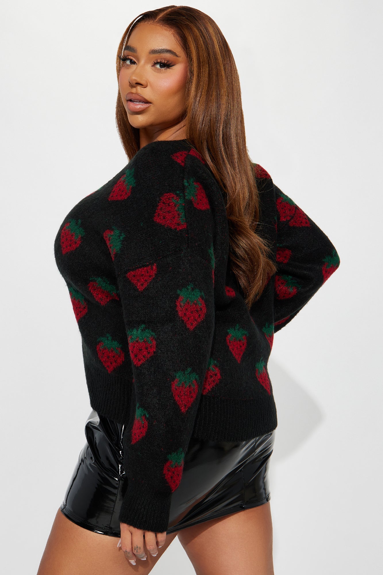 Strawberry Fields Cardigan - Black/combo