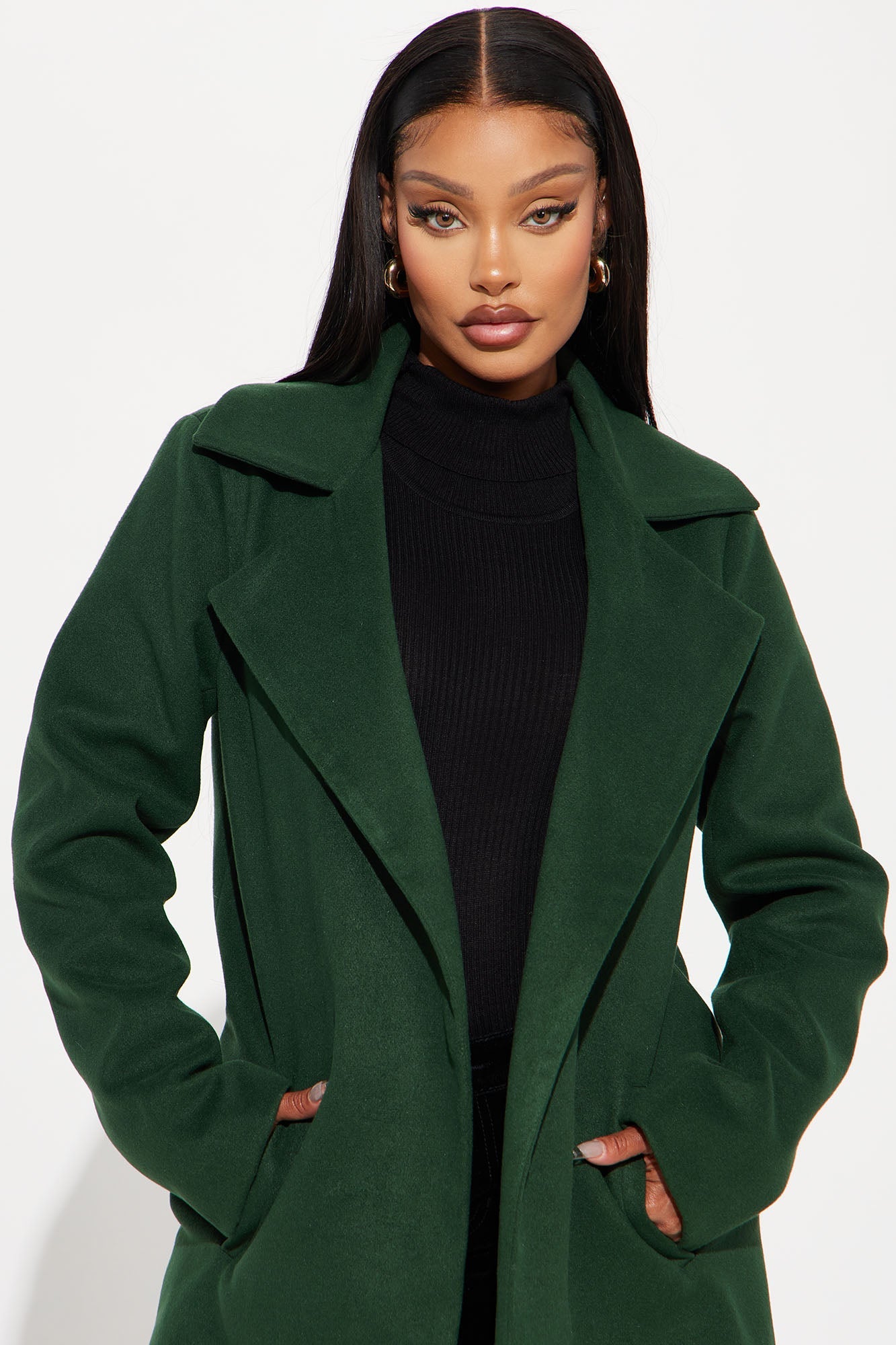 Upper East Side Coat - Hunter