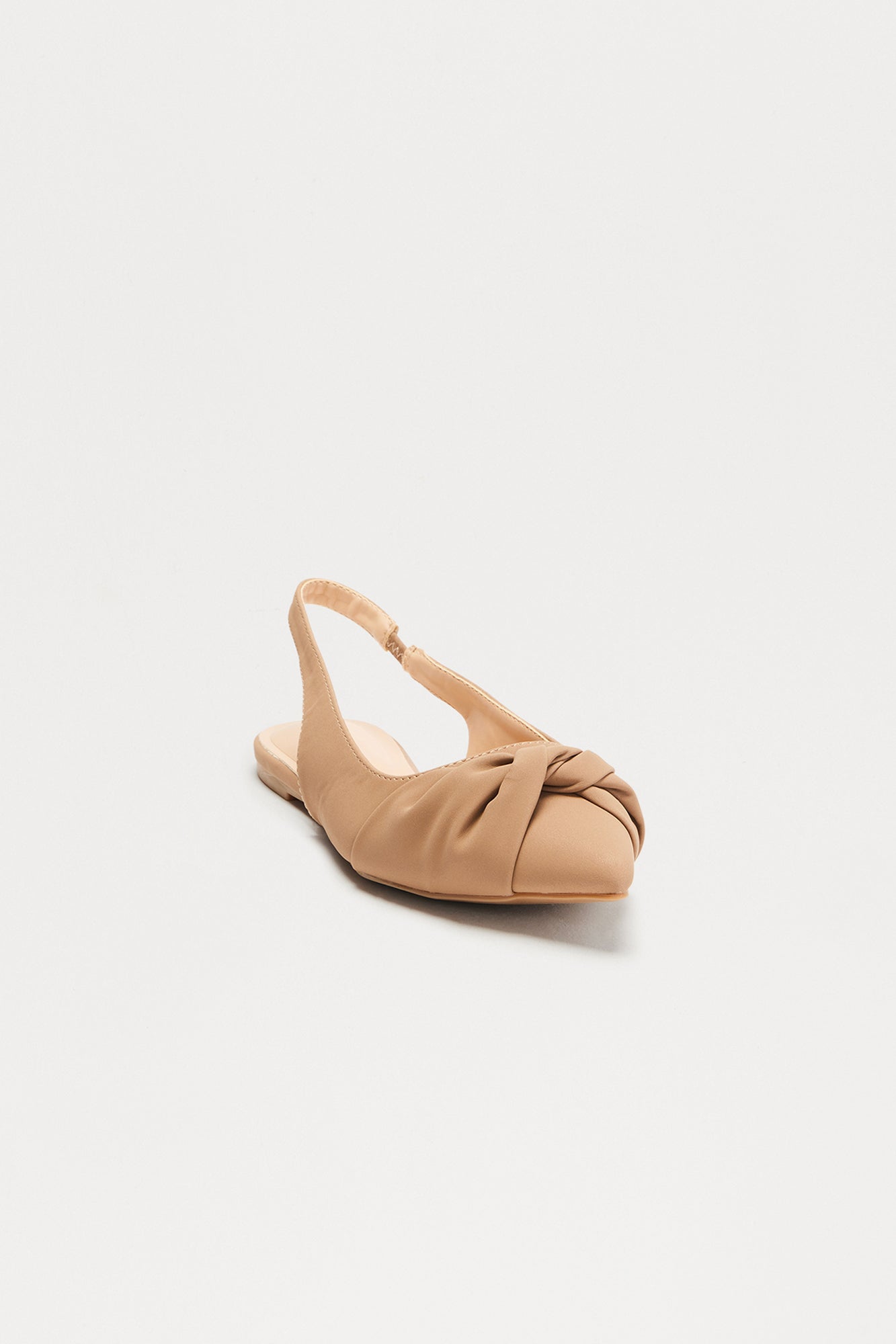 Gelina Slingback Flats - Brown