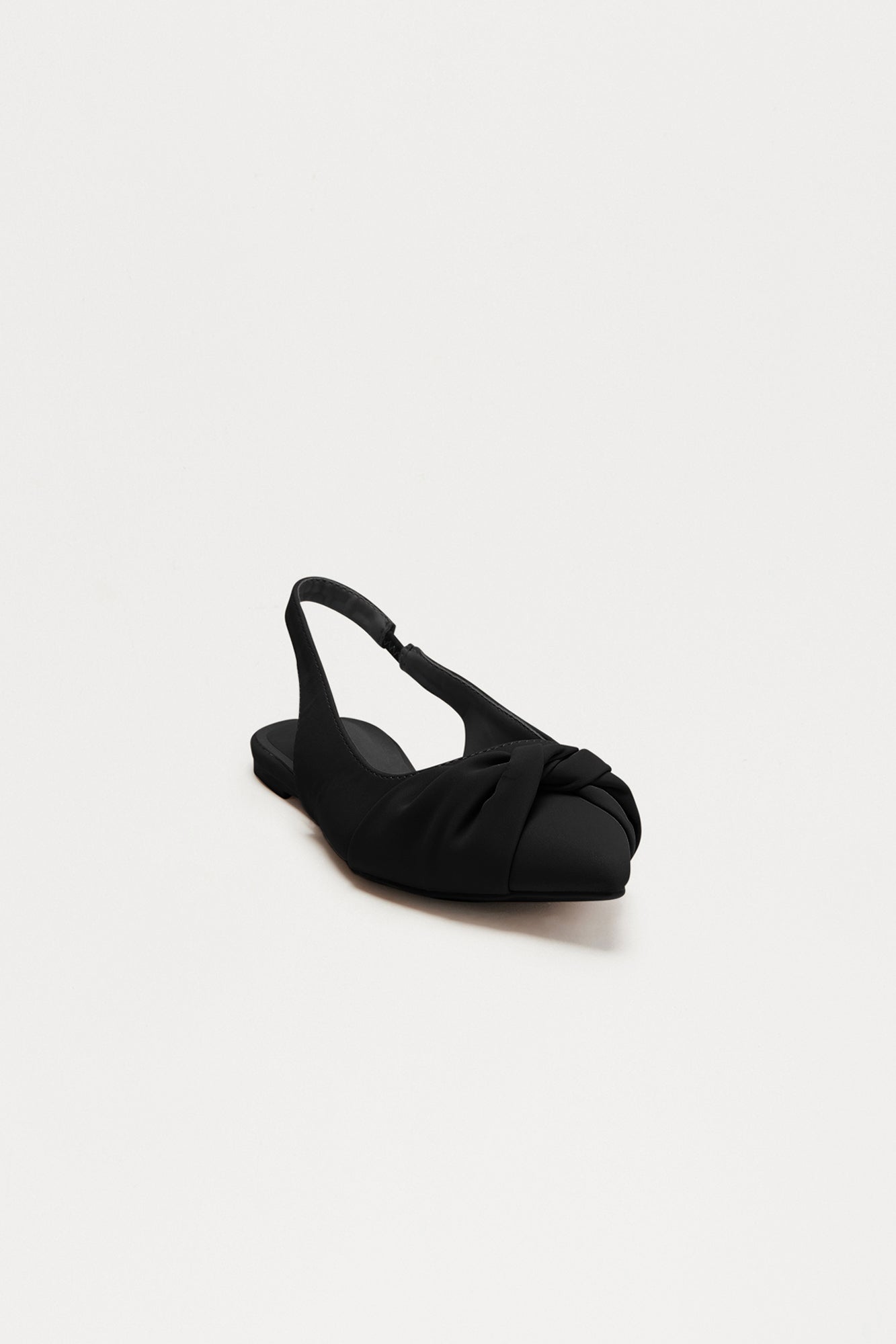 Gelina Slingback Flats - Black