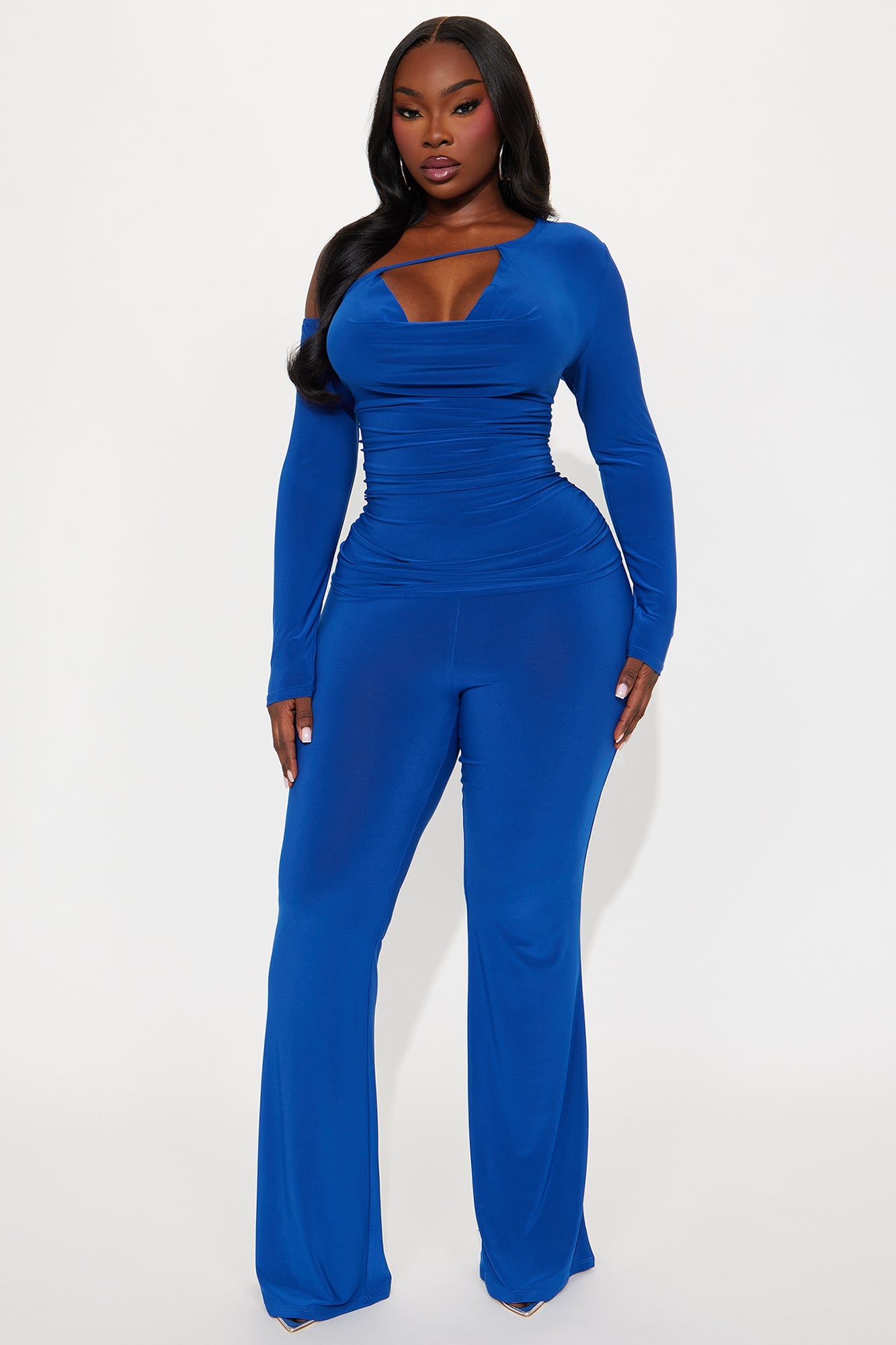 Off Script Pant Set - Blue