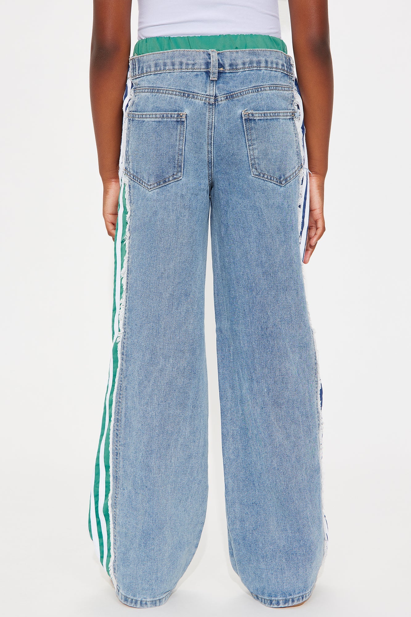 Mini Cora Sporty Jeans - Medium Wash