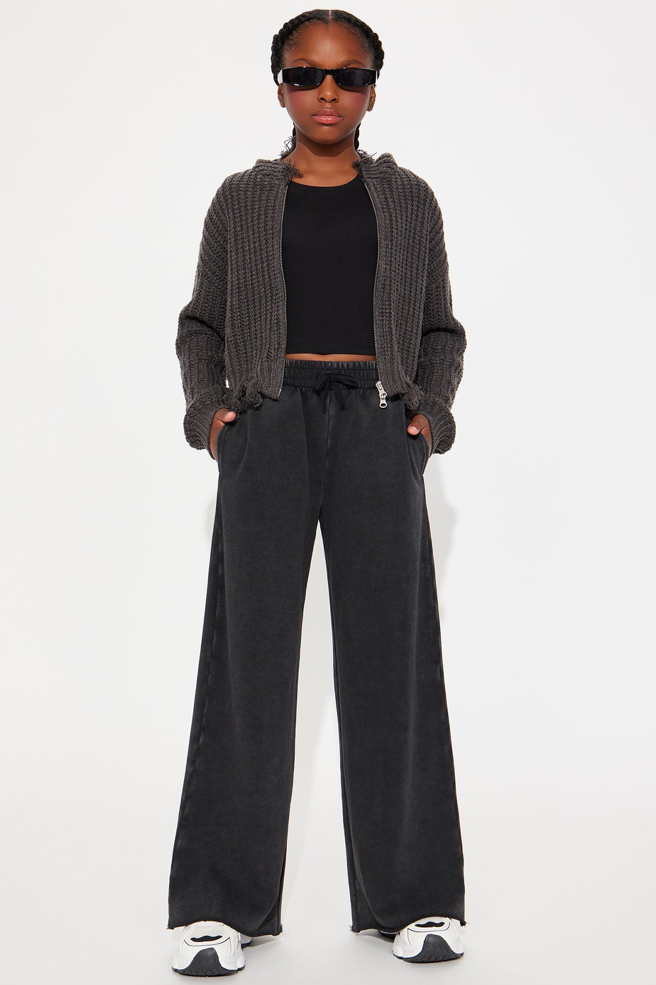 Mini Off Duty Washed Pant - Black