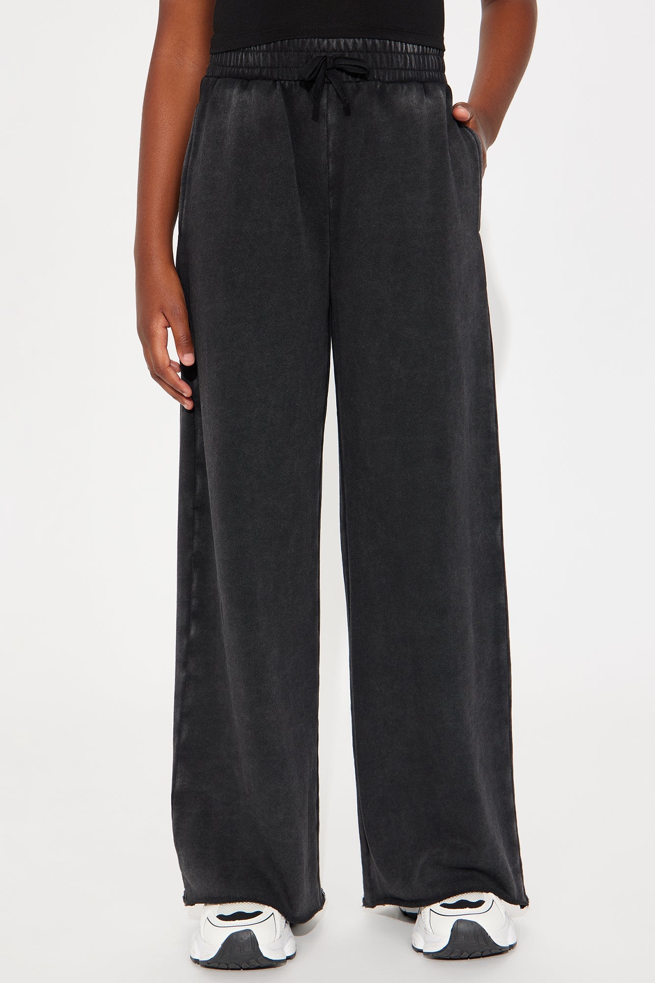 Mini Off Duty Washed Pant - Black
